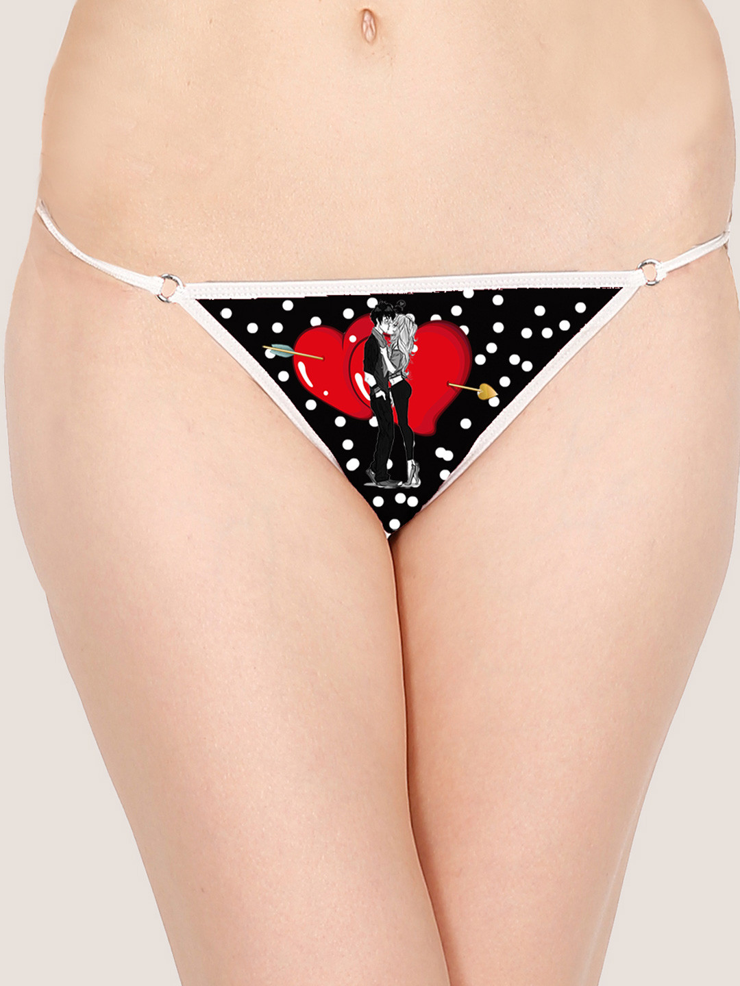Lola Dola Mid Rise Thongs Briefs EBString-032