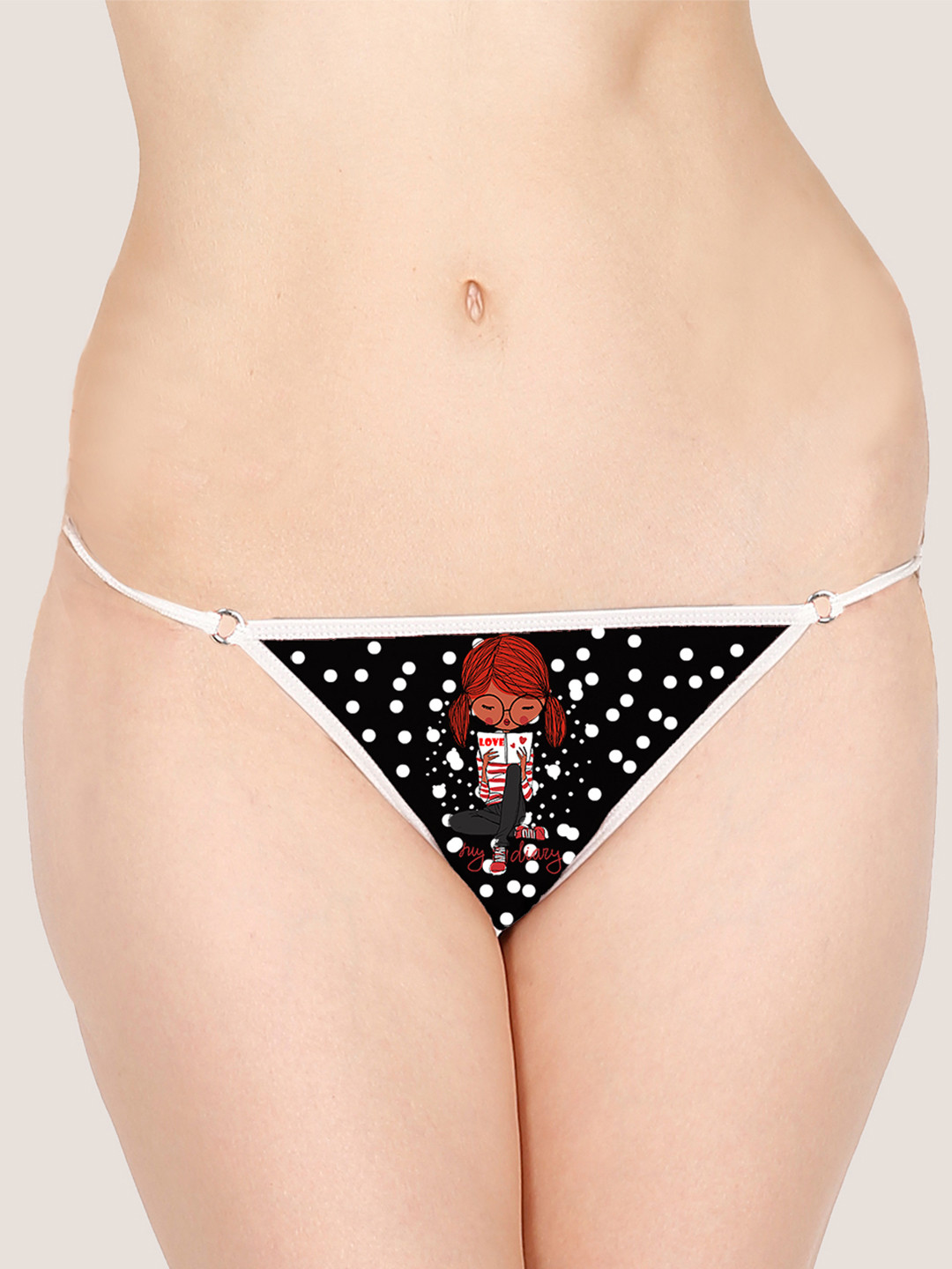 Lola  Dola Printed Thong Briefs EBString-050