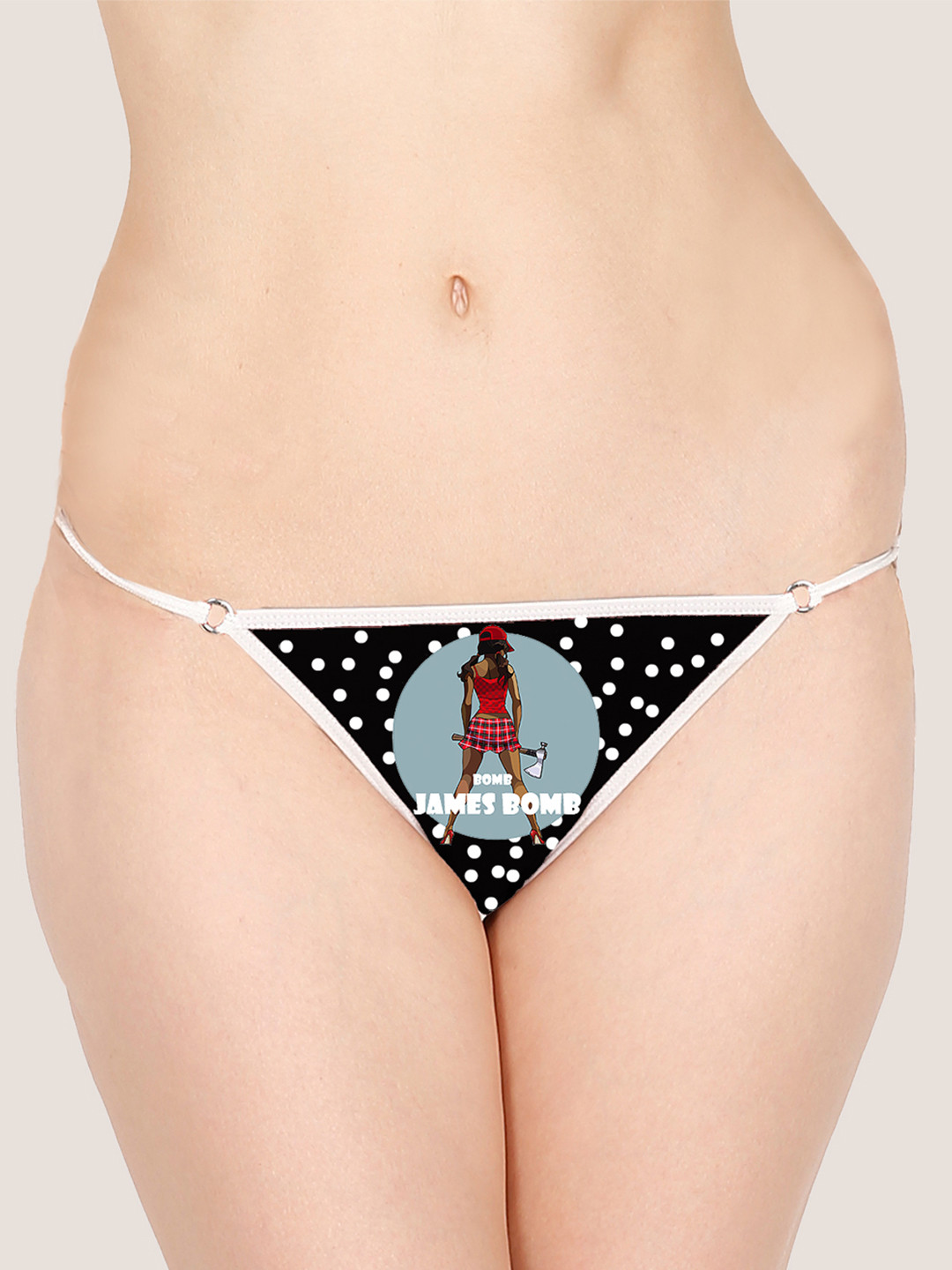 Lola Dola Printed G-String Briefs-EBString-042