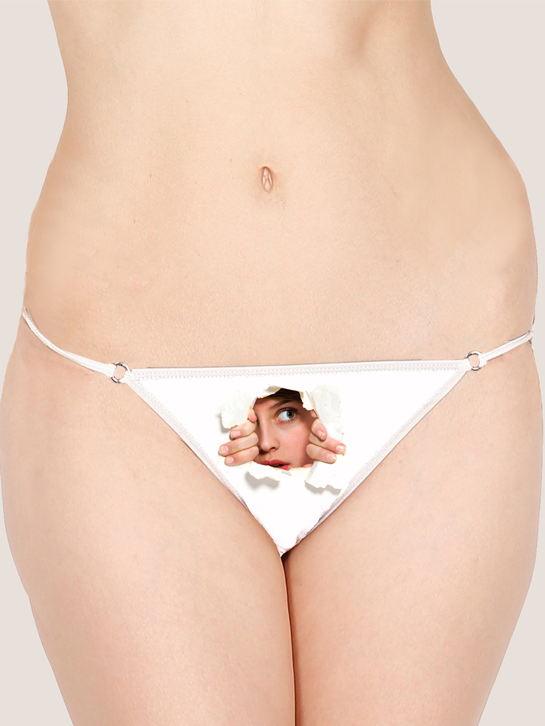 Lola  Dola Printed Mid-Rise G-String Brief EBString-049