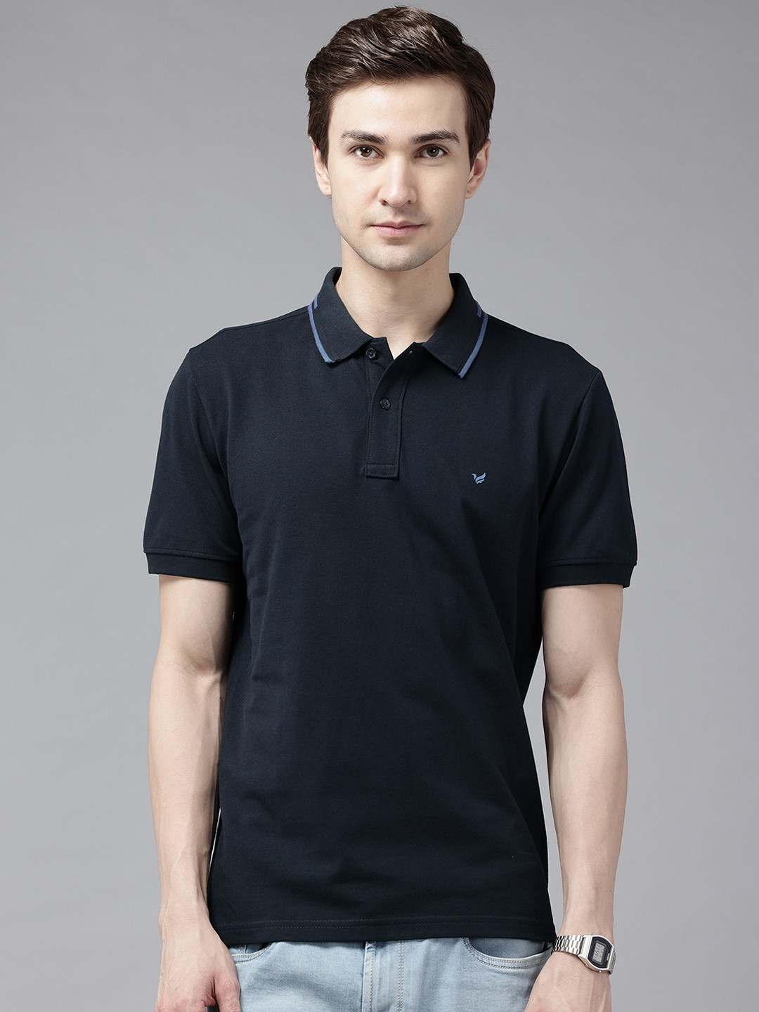 Blackberrys Polo Collar Hypa Fresh Slim Fit T-shirt