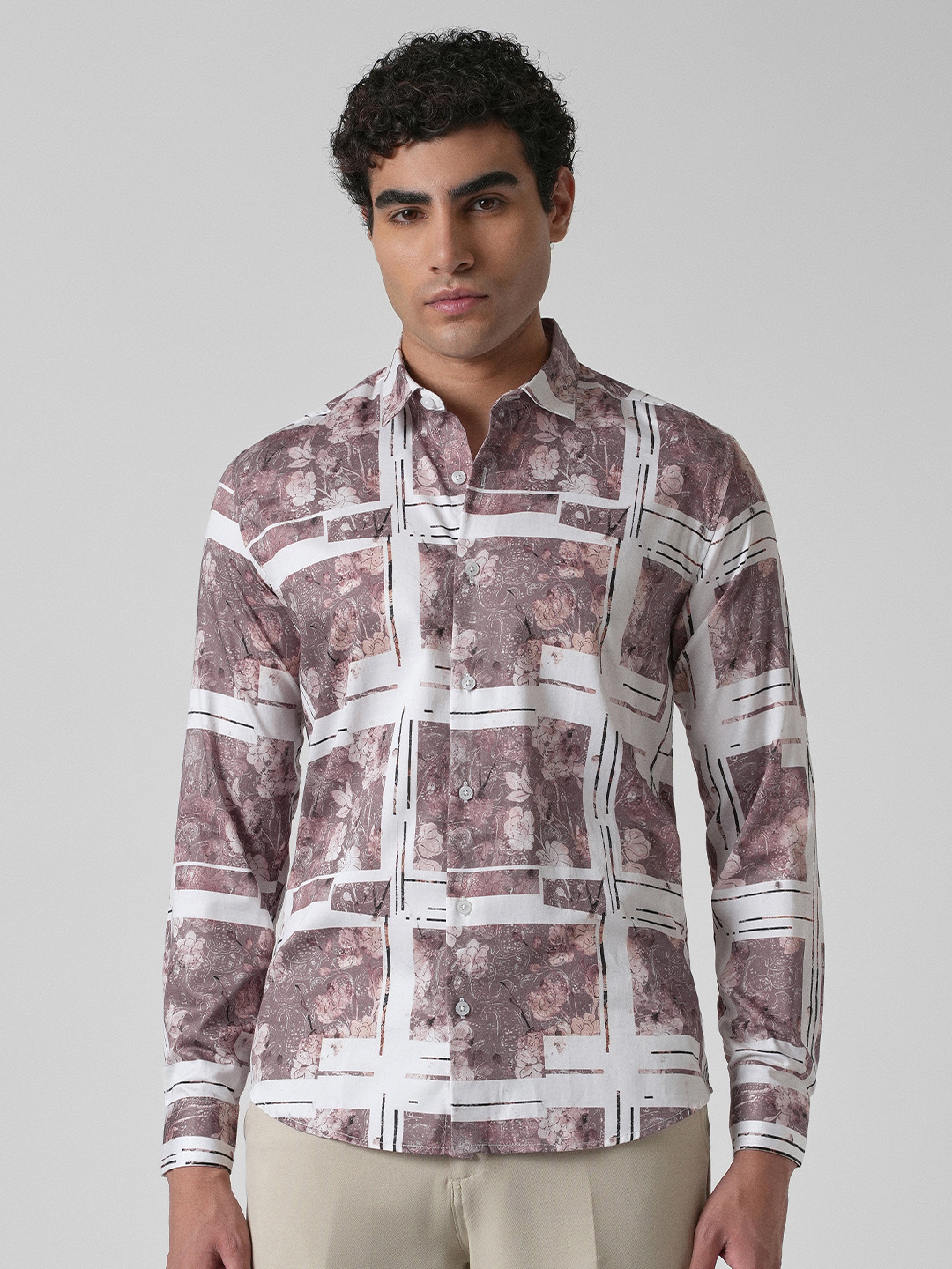 Banana Club Men All Over Printed Shirts