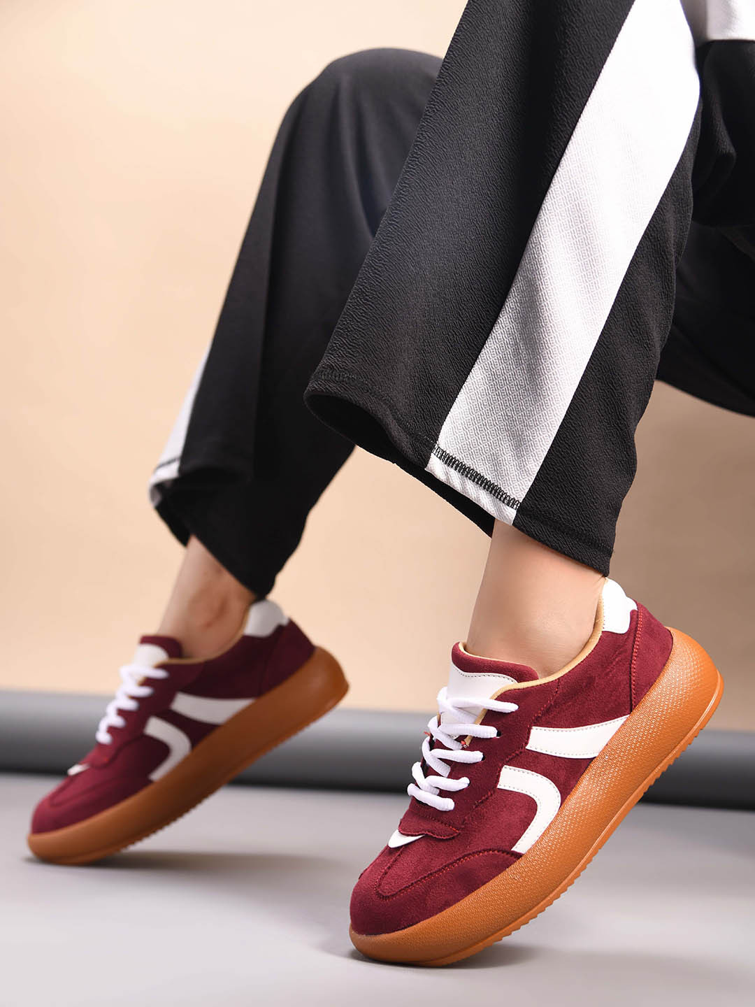 JM Looks Casual shoes Stylish sneakers lace-up for Women & Girls