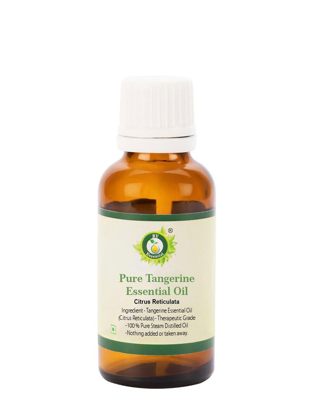 R V Essential Pure Tangerine Essential Oil For Moisturization And Nourishment- 15 ml