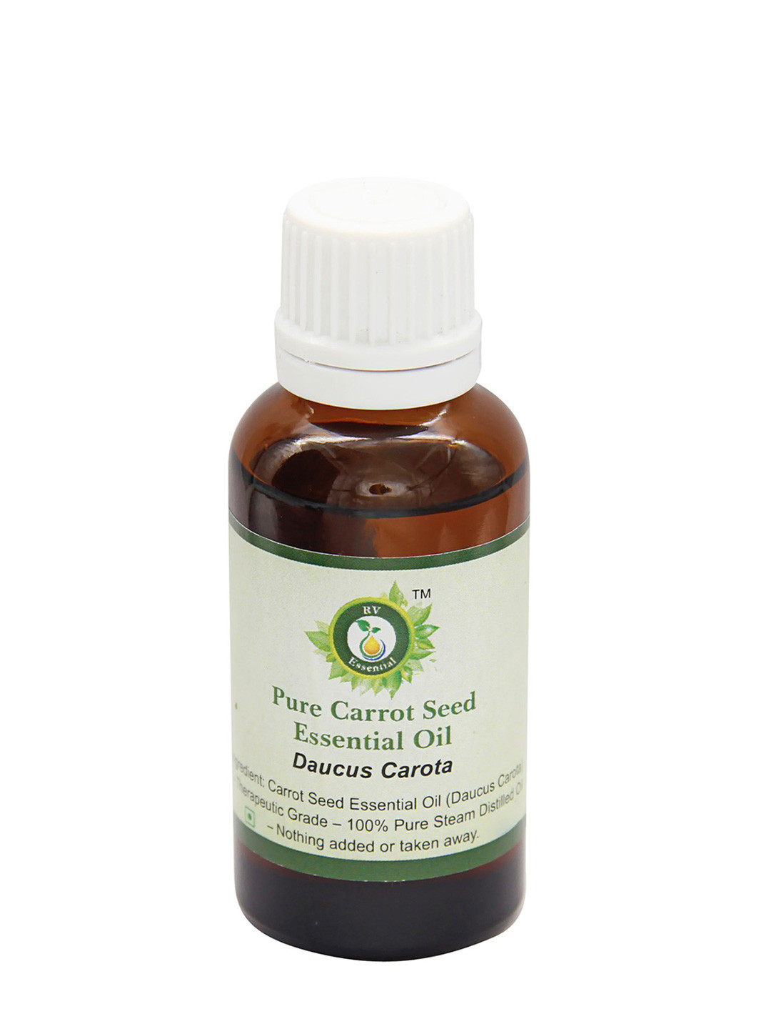 R V Essential Pure Carrot Seed Essential Oil - 50 ml