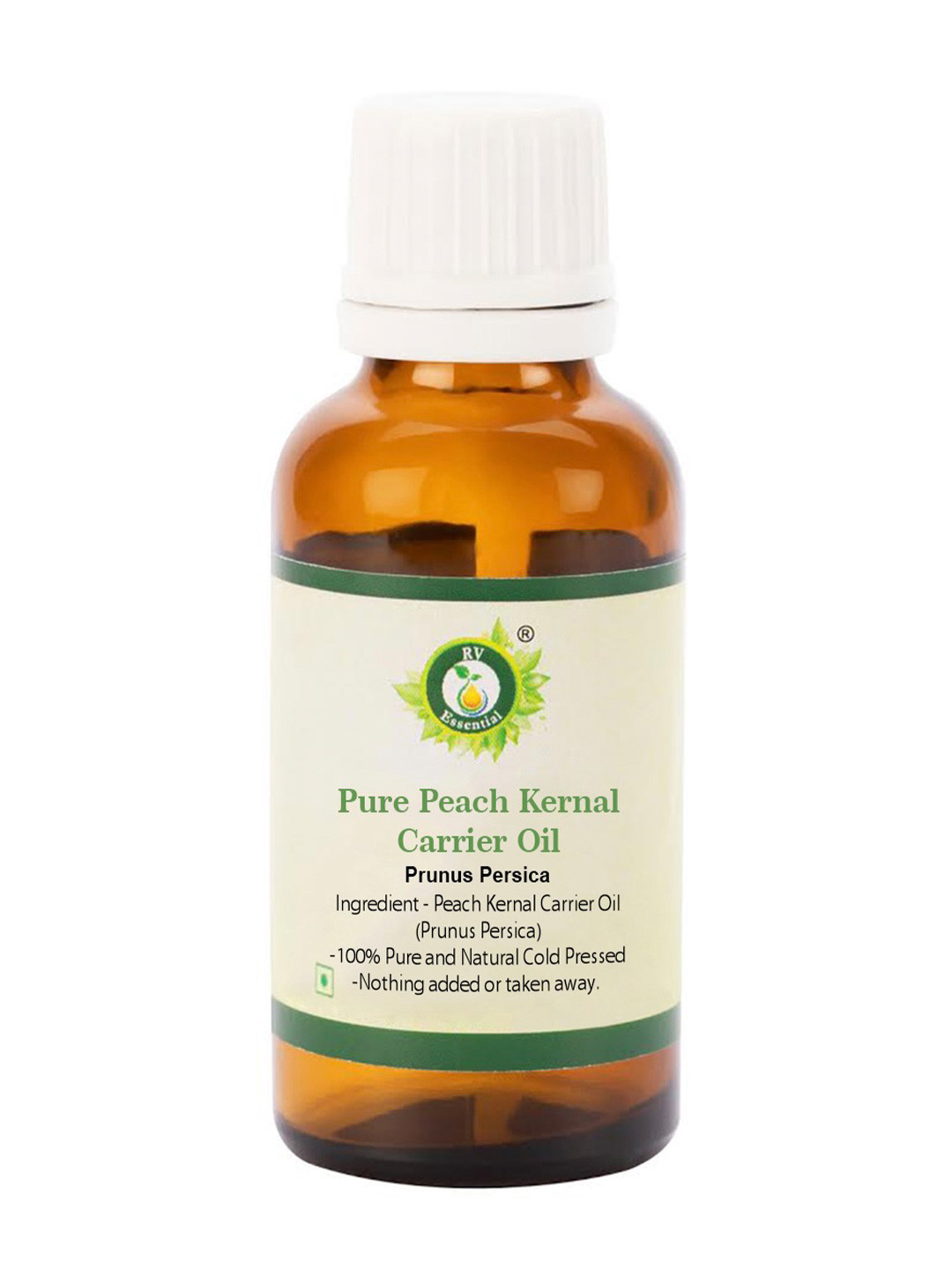 R V Essential Pure Peach Kernal Carrier Oil - 15 ml