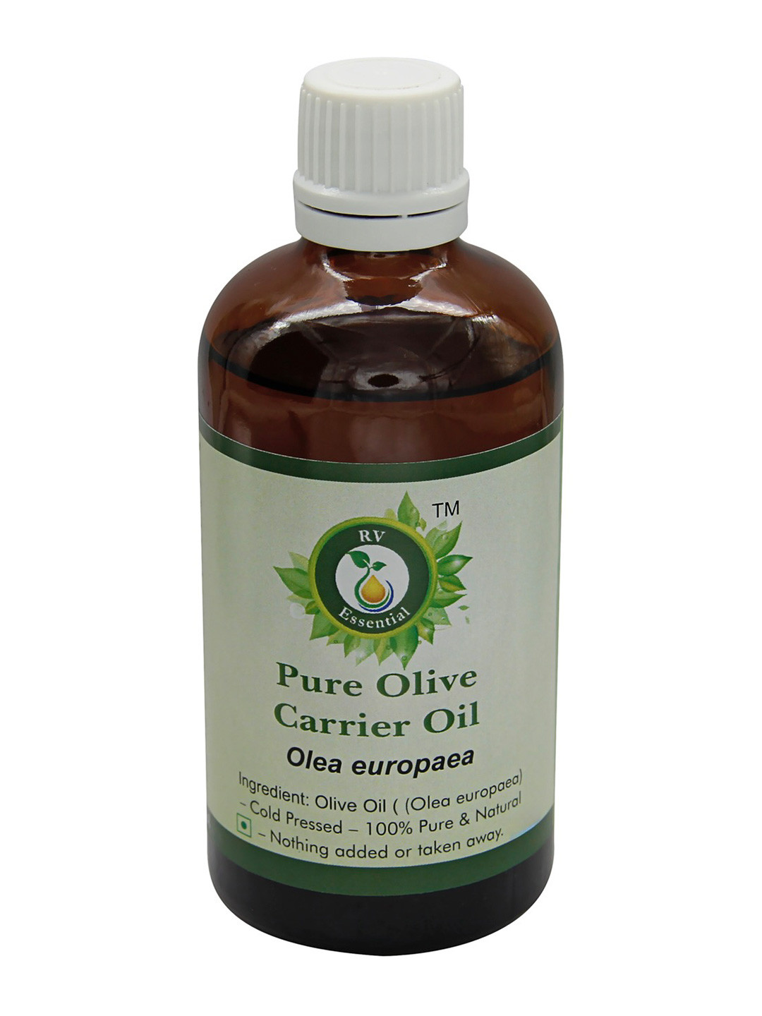 R V Essential Pure Olive Carrier Oil - 100 ml