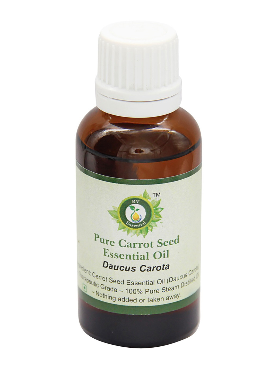 R V Essential Pure Carrot Seed Essential Oil - 15 ml