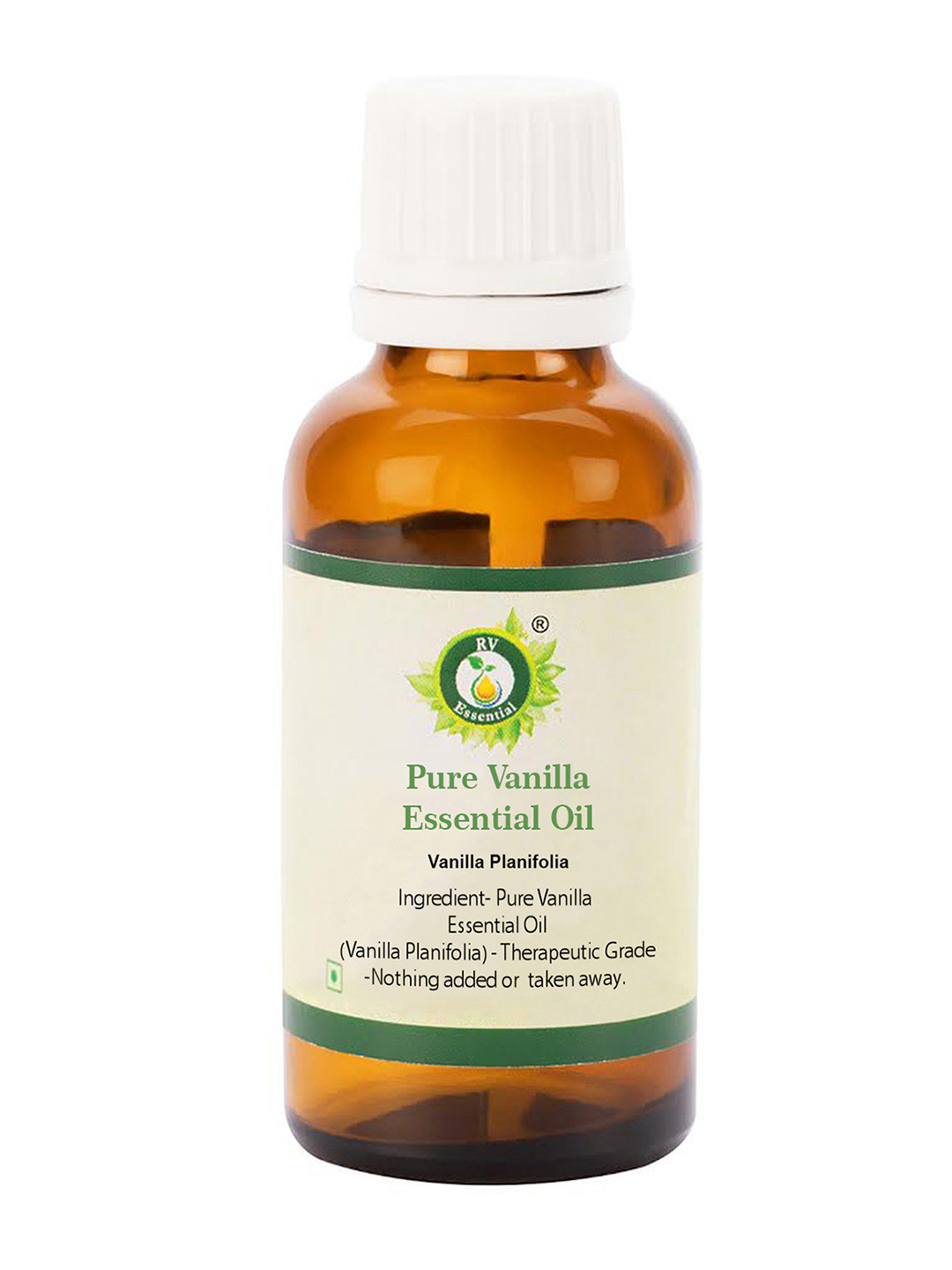 R V Essential 100 % Pure Vanilla Essential Oil - 15 ml