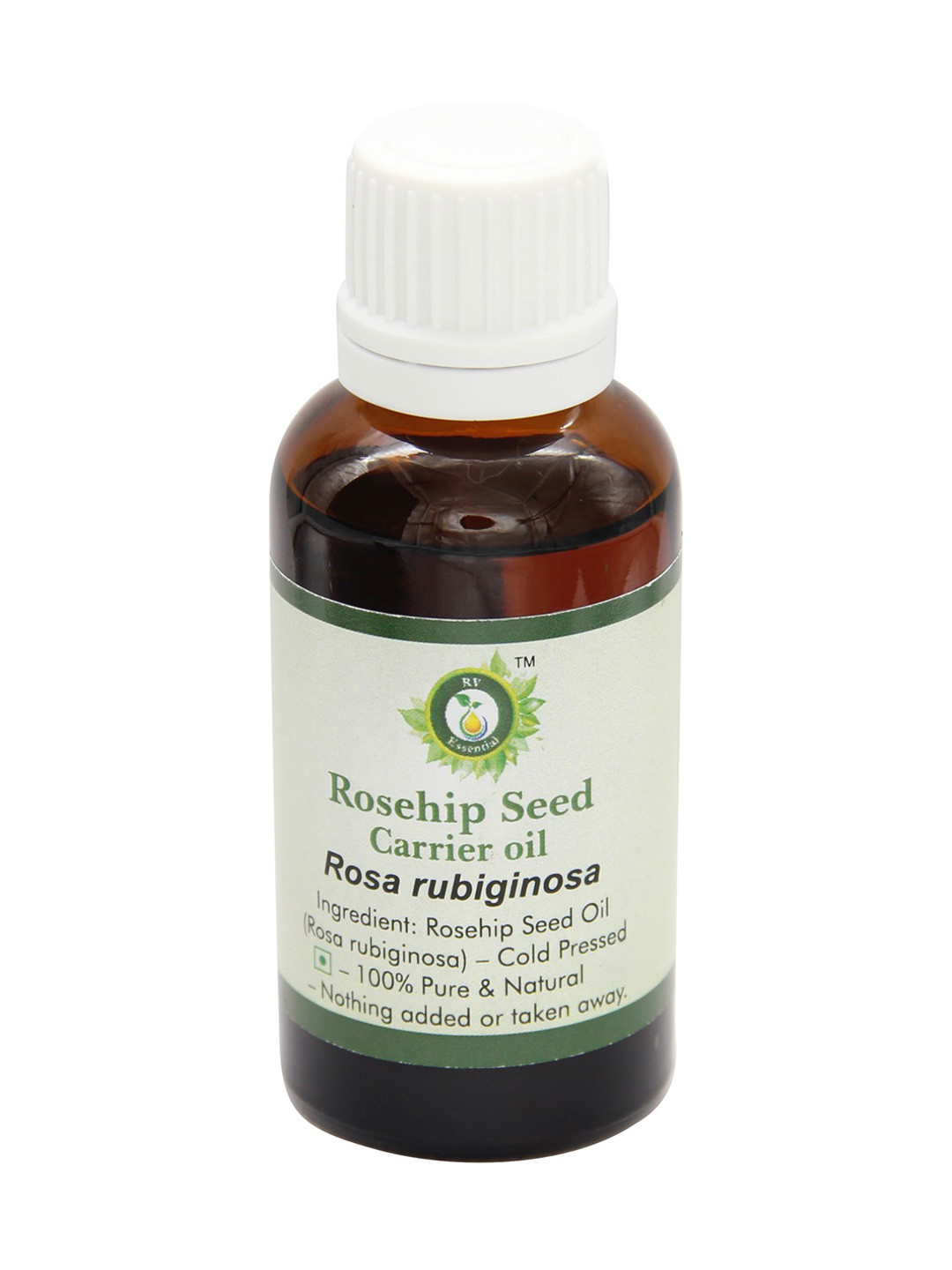 R V Essential Pure Rosehip Seed Carrier Oil - 15 ml