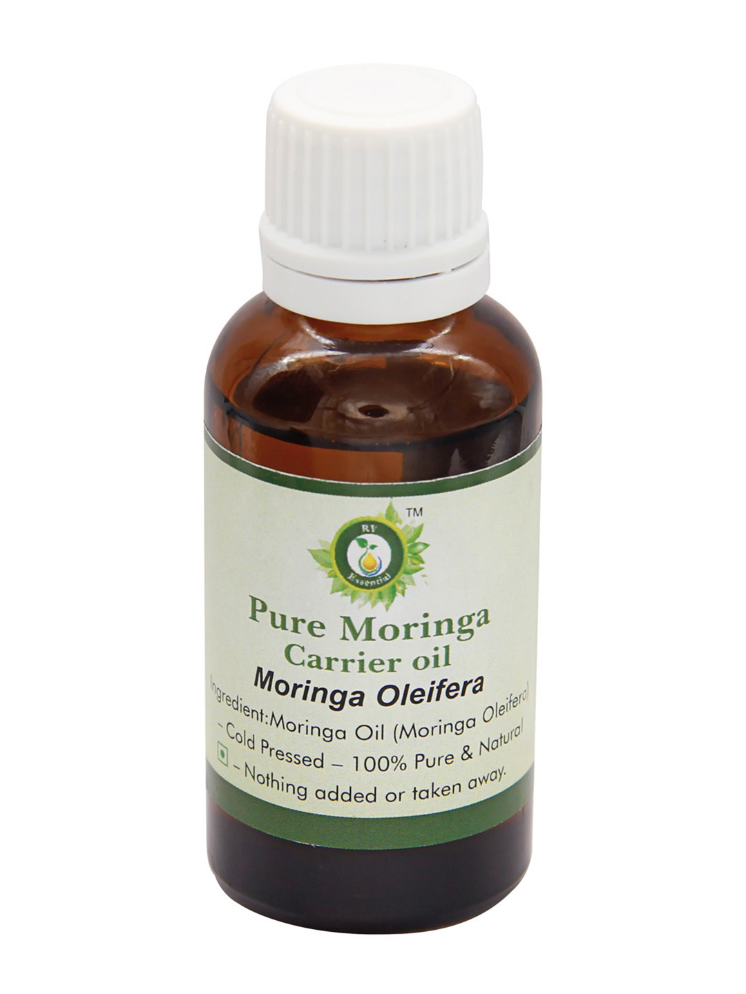 R V Essential Pure Moringa Carrier Oil - 30 ml