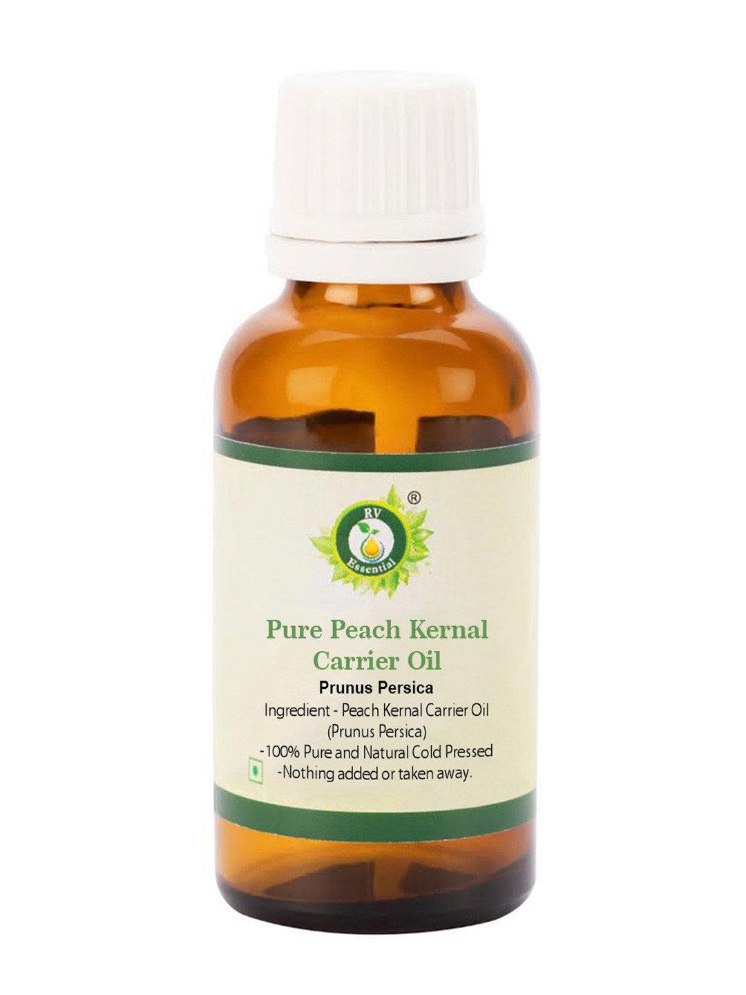 R V Essential Pure Peach Kernal Carrier Oil - 30 ml