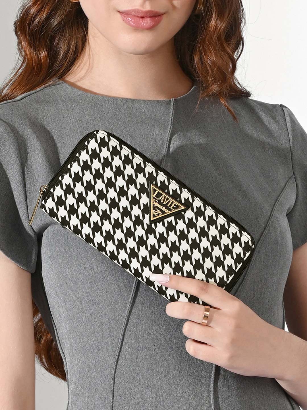 LAVIE Signature Women Newark Printed Zip Around Wallet