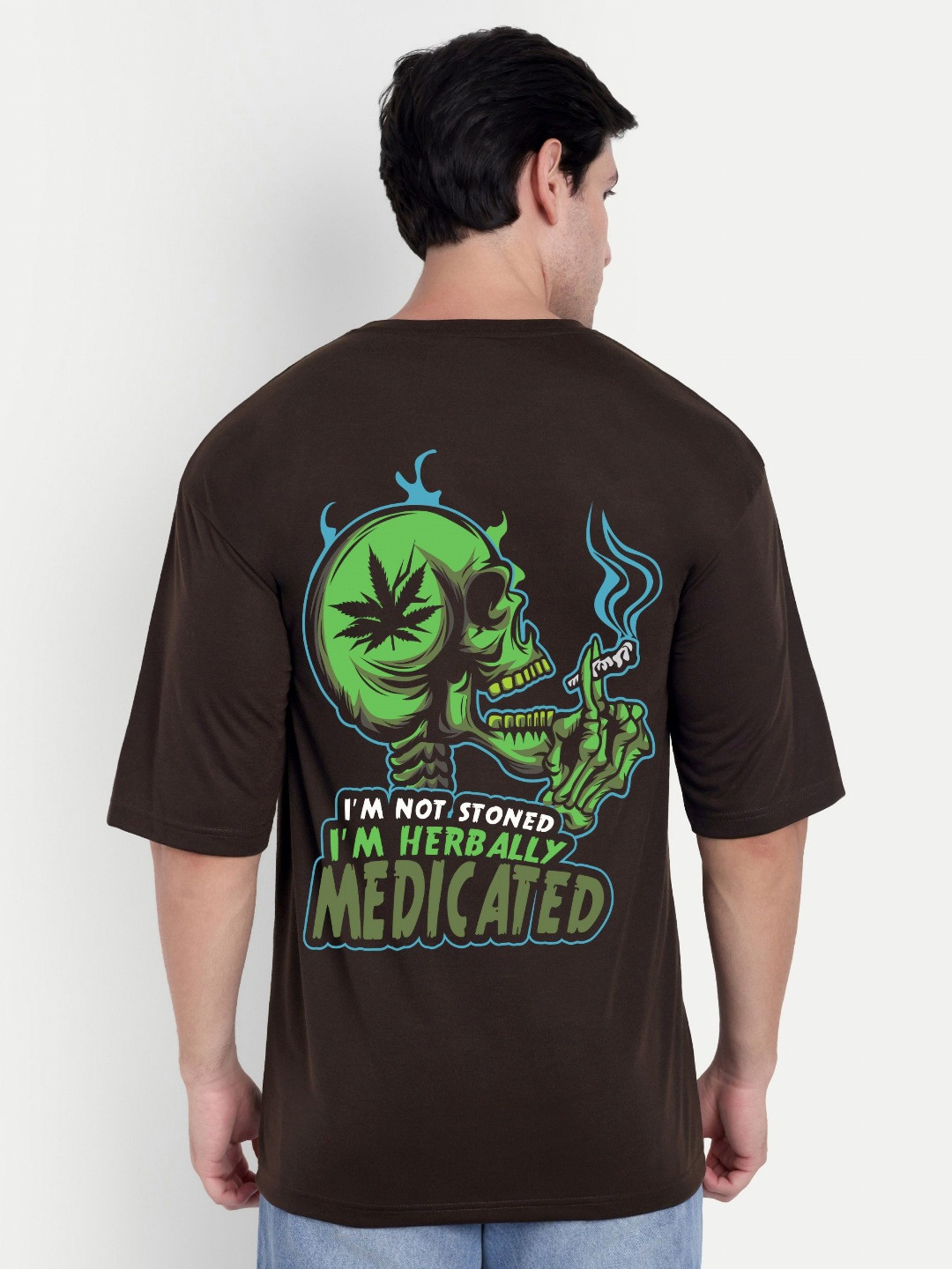 BENNY BROOKS Gost Printed Oversized T-shirt