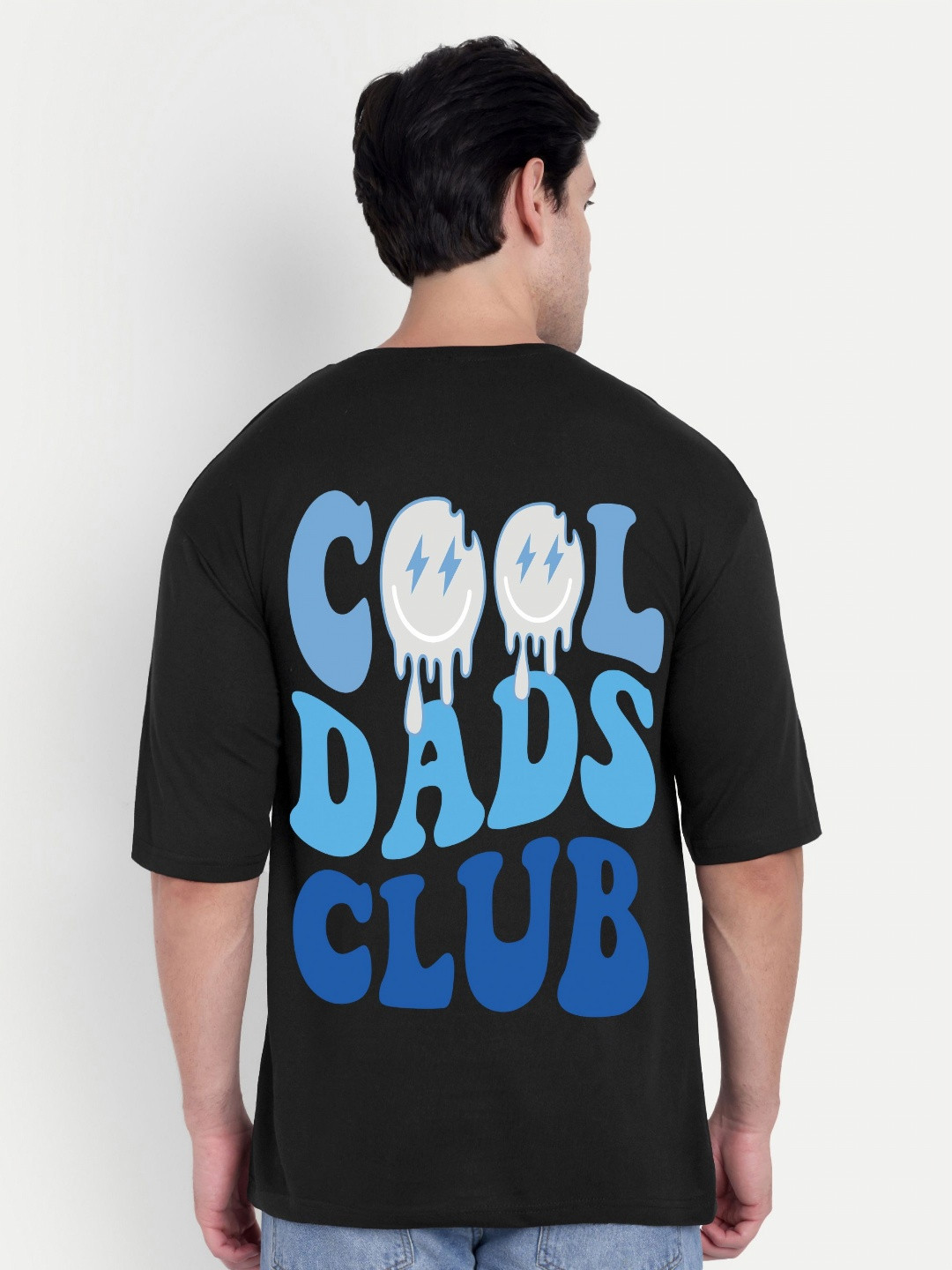 Cool Dads Club Men Graphic Printed Round Neck T-shirt