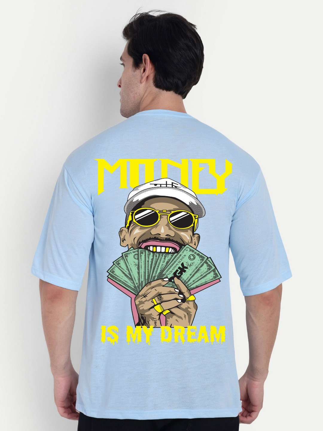 BENNY BROOKS Money Printed Oversized T-shirt