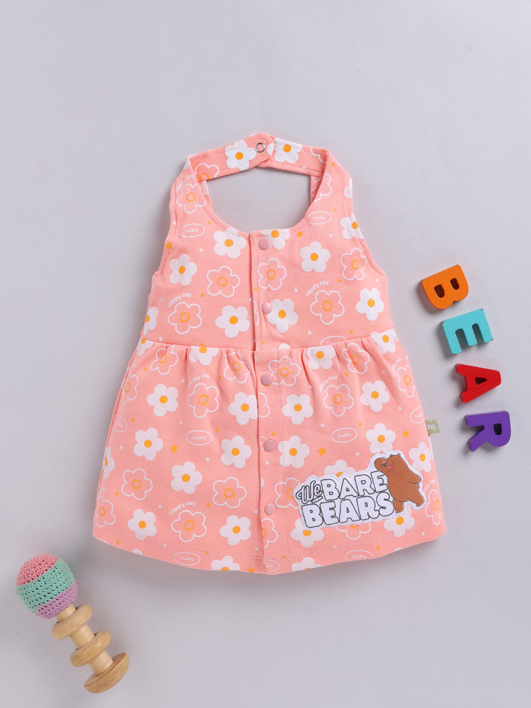 Moms Love Floral Print Fit & Flare Dress