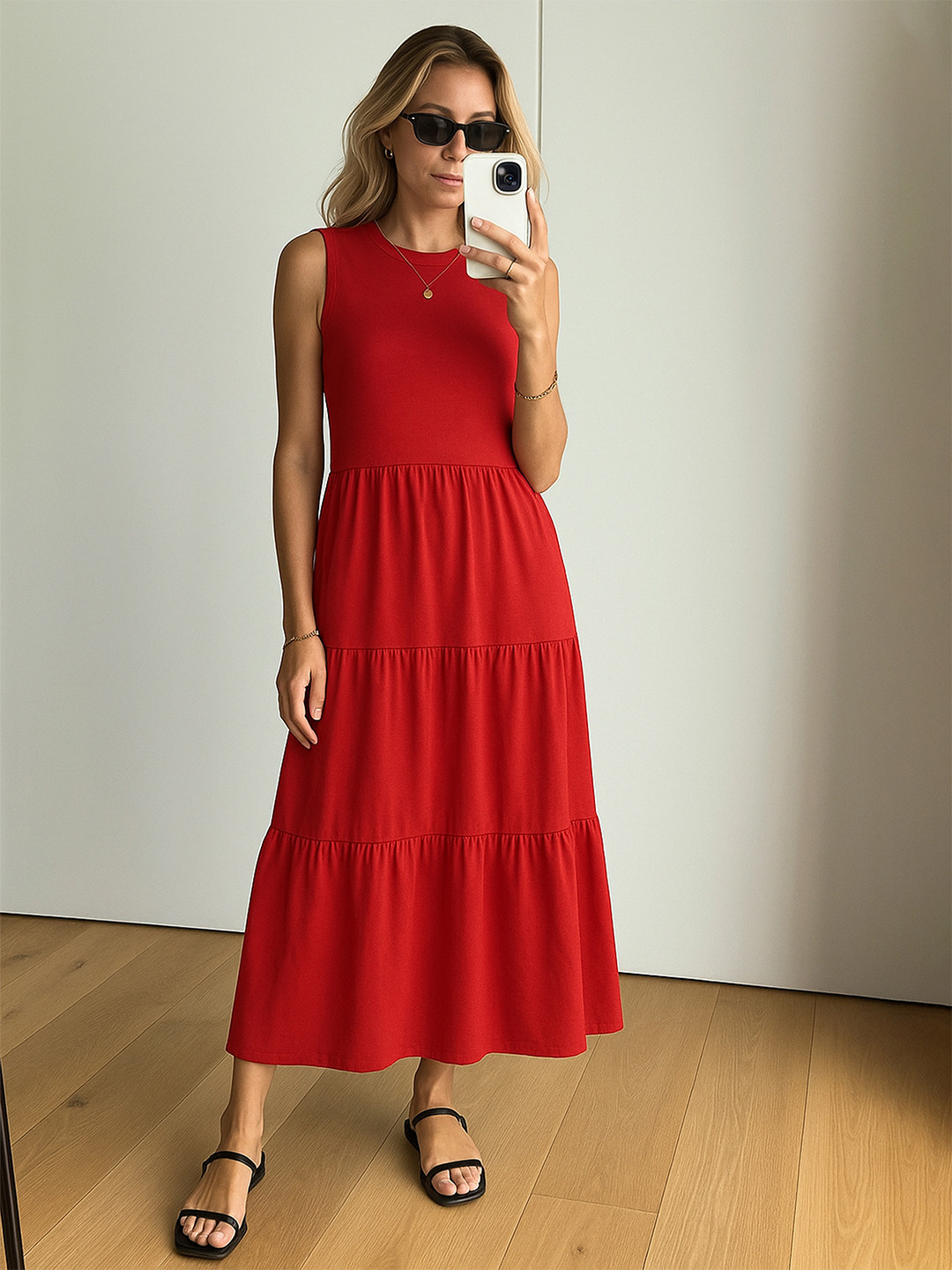 SASSAFRAS T-shirt Maxi Dress