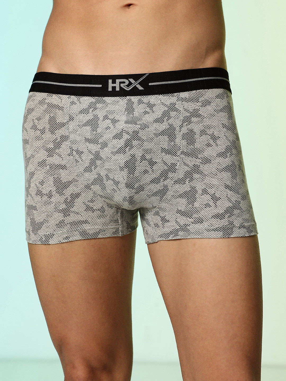 HRX by Hrithik Roshan Men Pack Of 3 Anti-Microbial Printed Trunks HRX_SS25_M_TRK_CS3_002_B