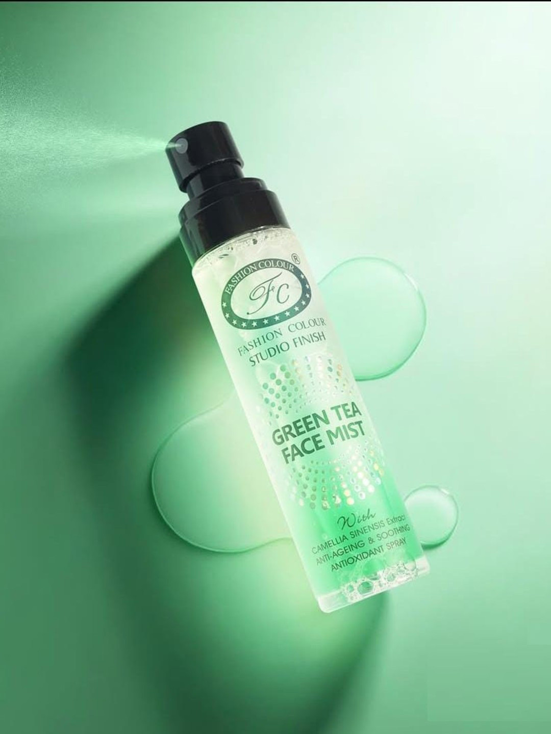 Fashion Colour Studio Finish Green Tea Face Mist Toner - 100ml