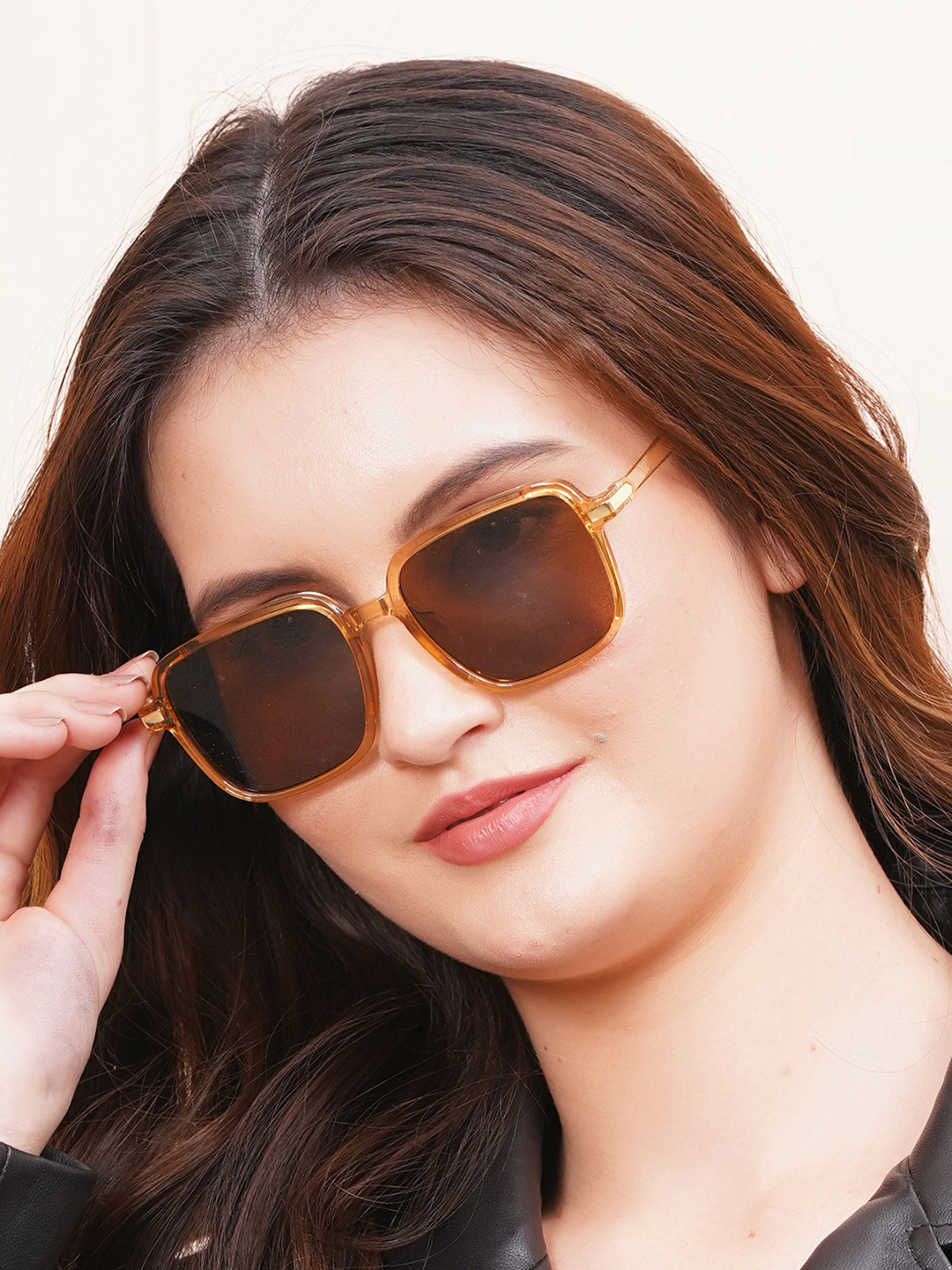 CELEBRITY SUNGLASSES Unisex Rectangle Sunglasses with UV Protected Lens CLSG-DC1001-03