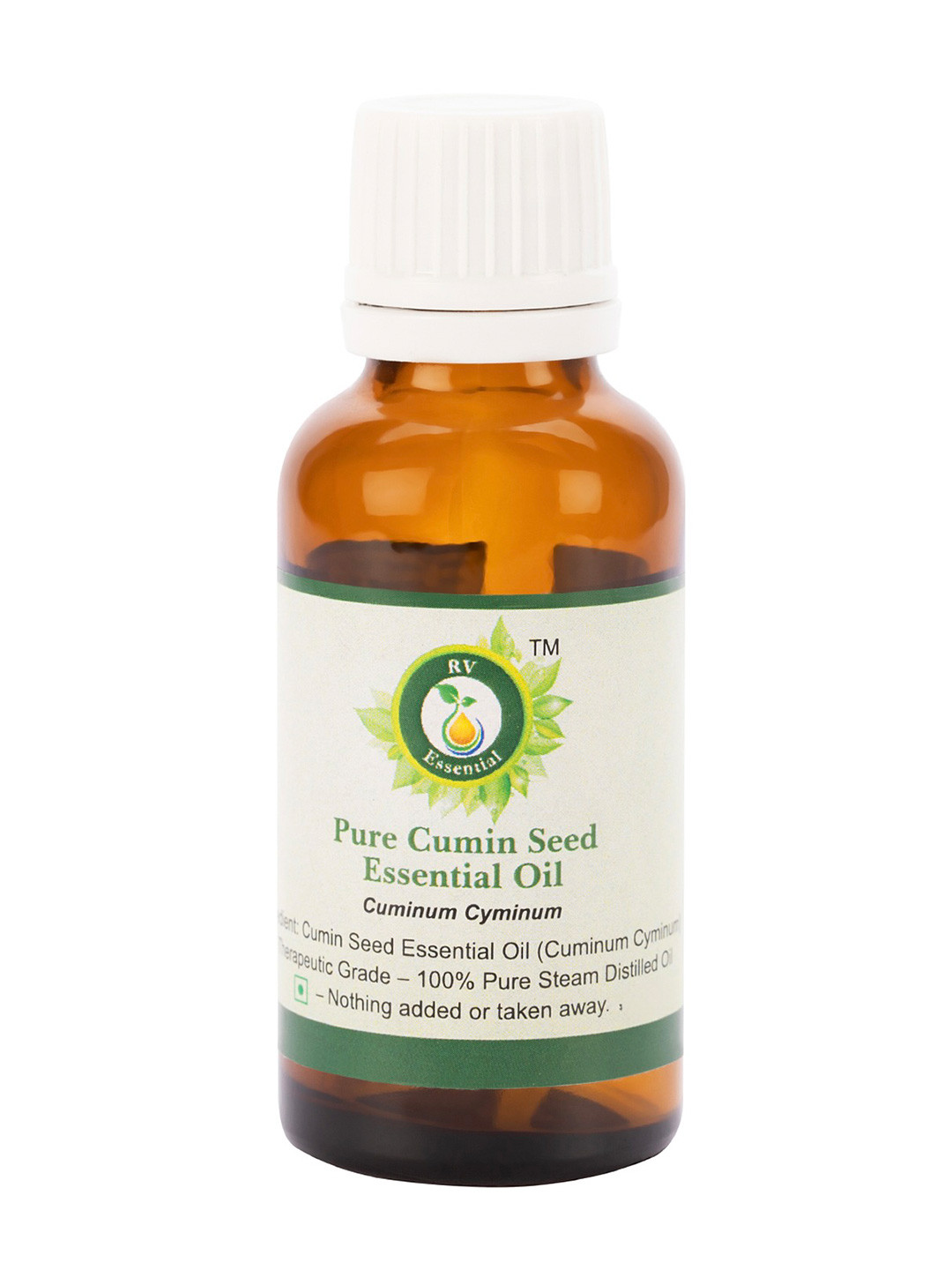 R V Essential Pure Cumin Seed Alcohol Free Essential Oil - 15 ml