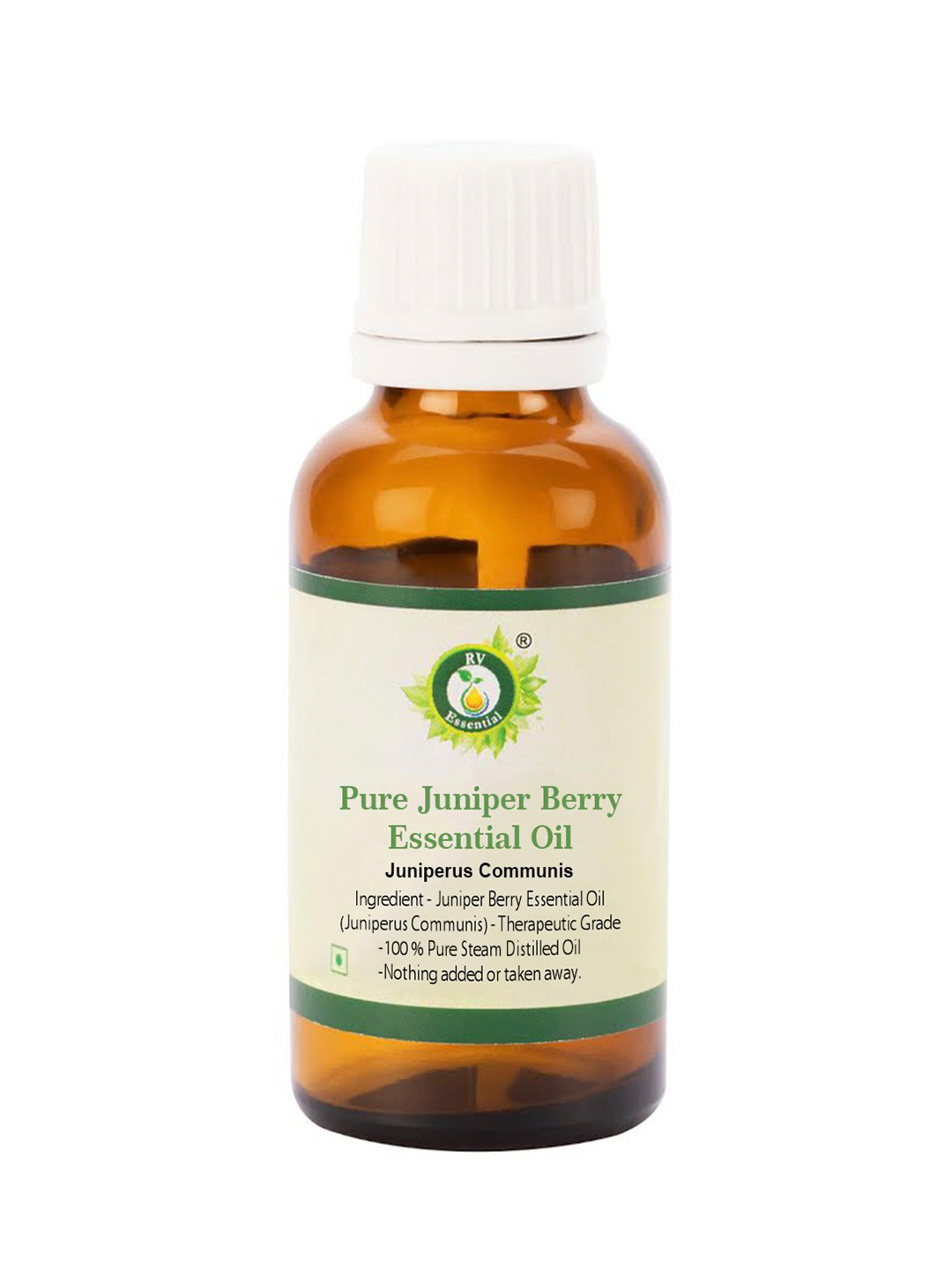 R V Essential Pure Juniper Berry Alcohol Free Essential Oil - 50 ml