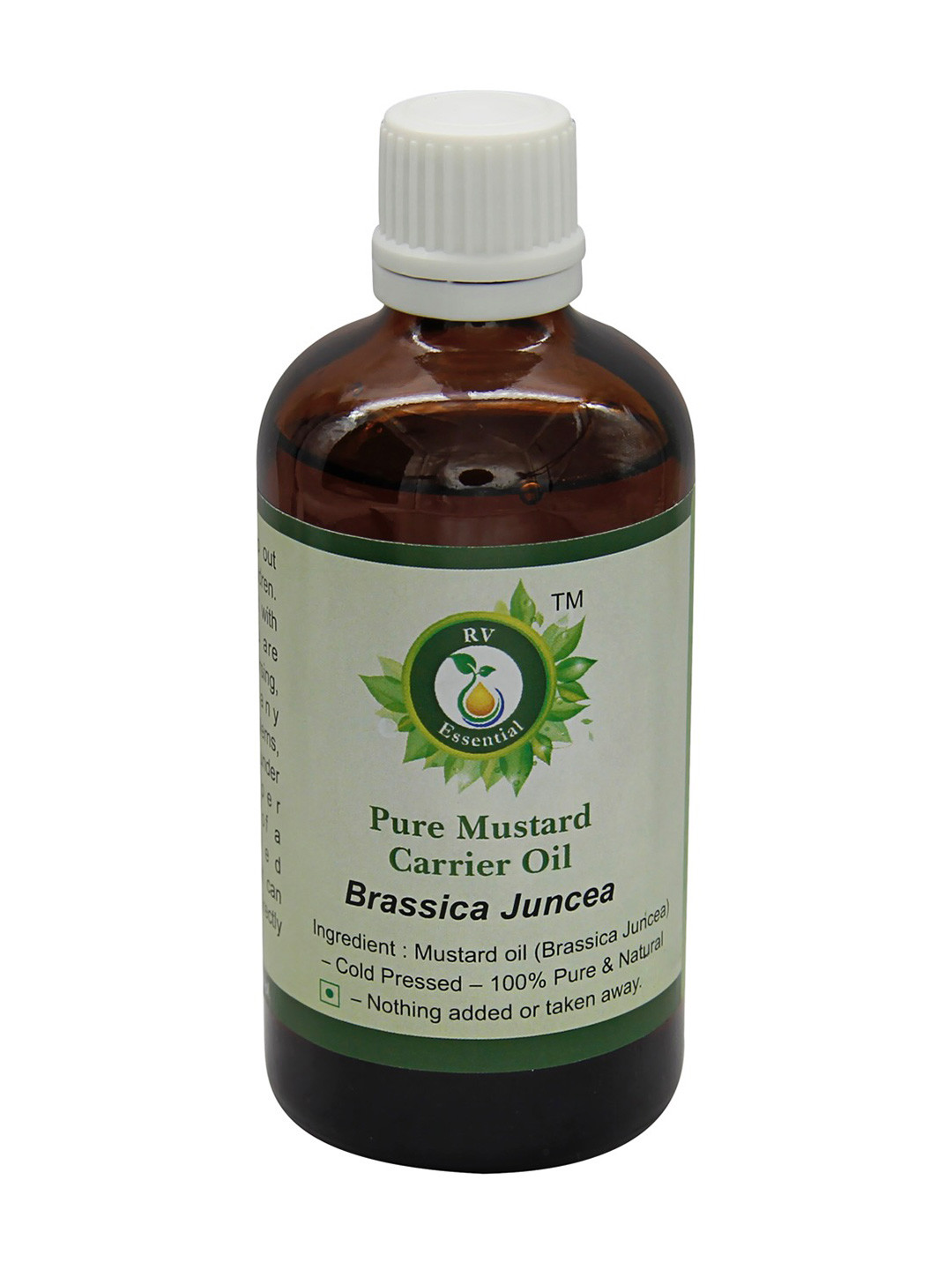 R V Essential Pure Mustard Carrier Oil - 100 ml