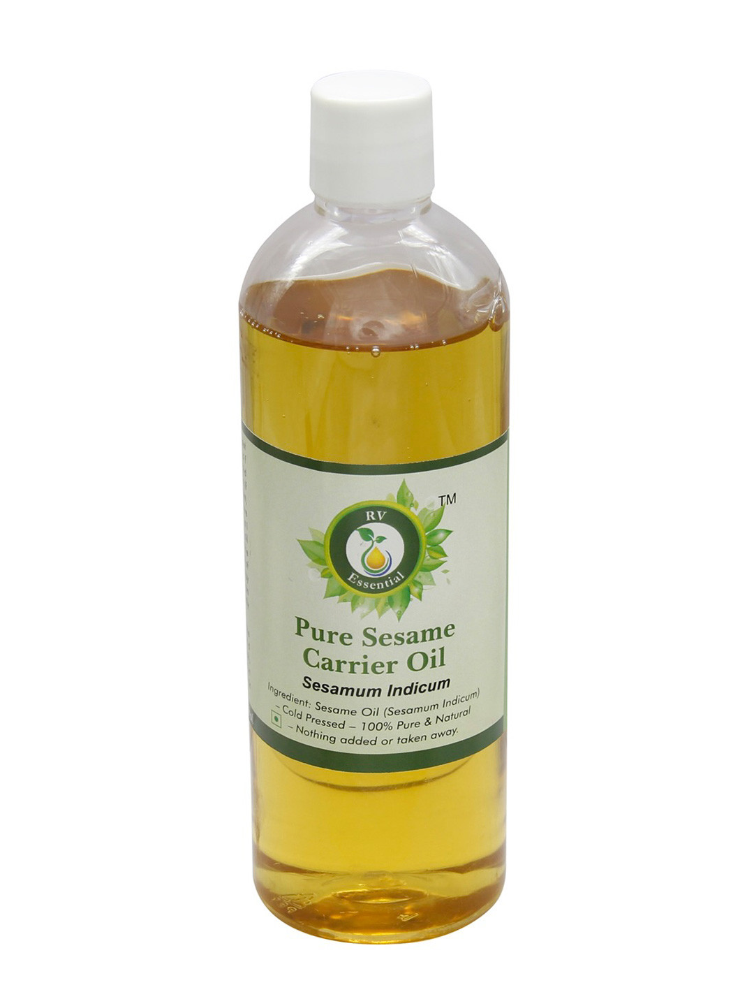 R V Essential Pure Sesame Carrier Oil For Moisturization & Nourishment - 200 ml