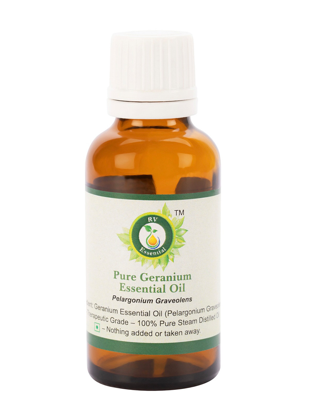 R V Essential Pure Geranium Alochol Free Essential Oil - 50 ml