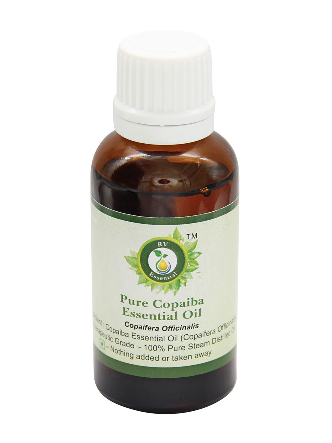 R V Essential Pure Copaiba Essential Oil For Moisturization & Nourishment- 30 ml
