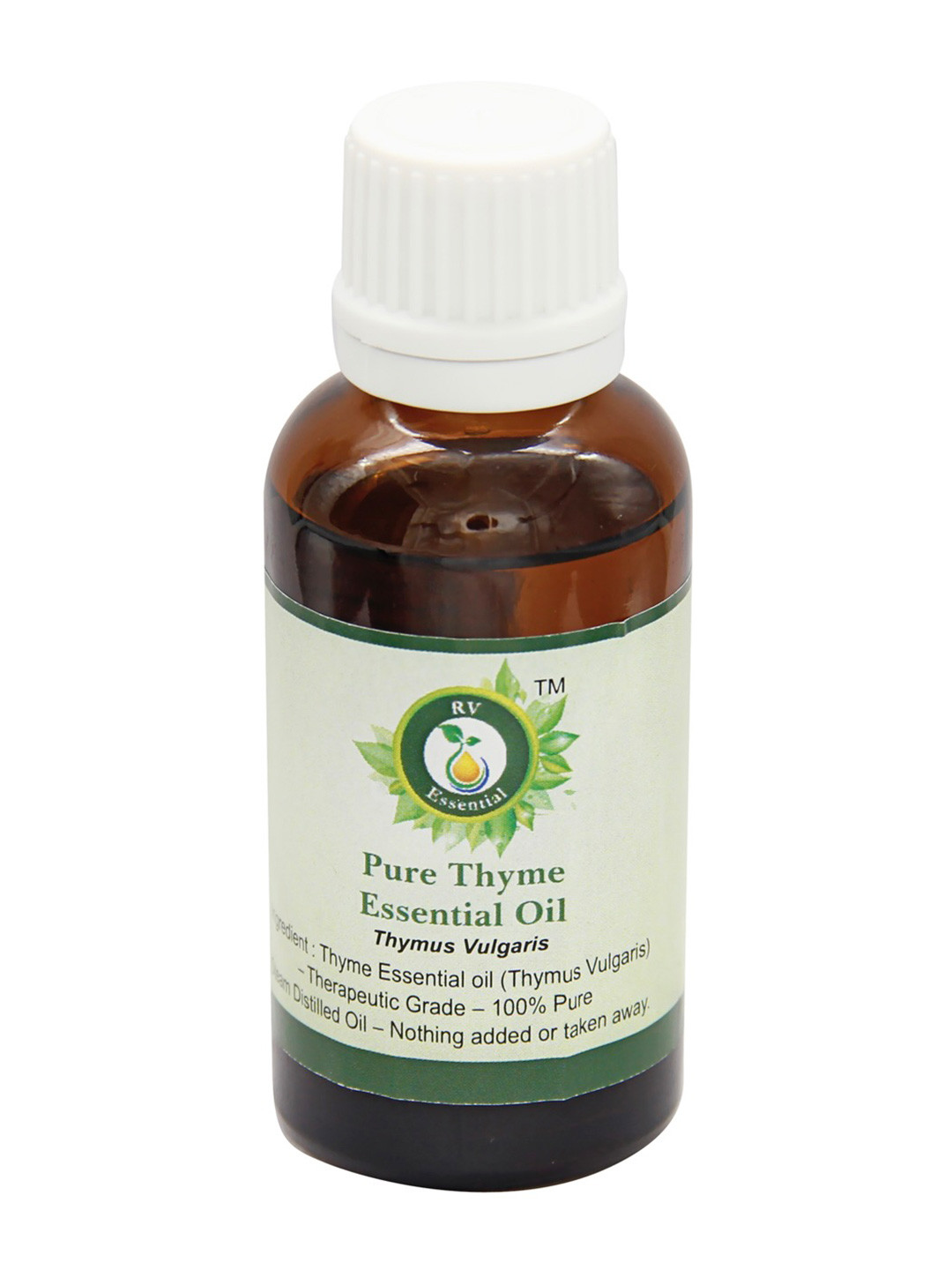 R V Essential Pure Thyme Essential Oil For Moisturization And Nourishment- 30 ml