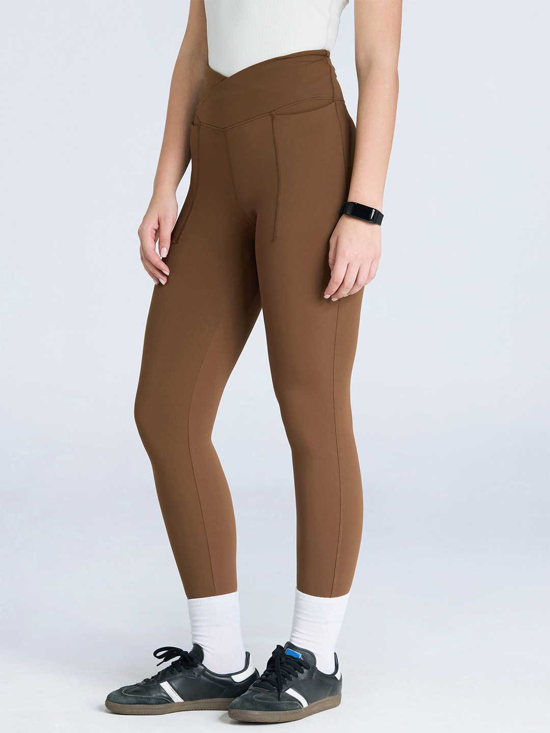 CAVA Brown Hourglass Snug Leggings