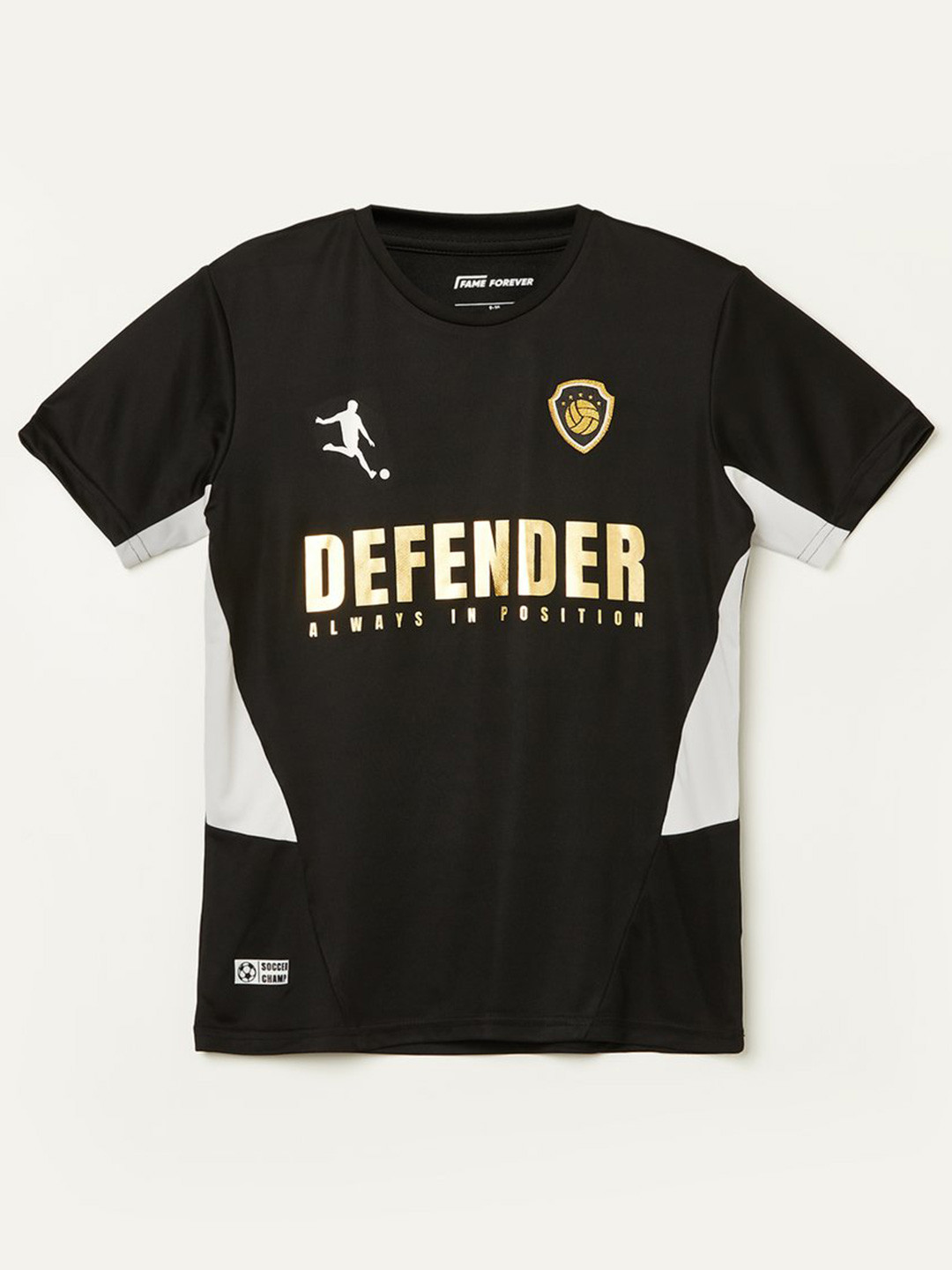 Fame Forever by Lifestyle Boys Sports And Team Jersey Printed Round Neck T-Shirt