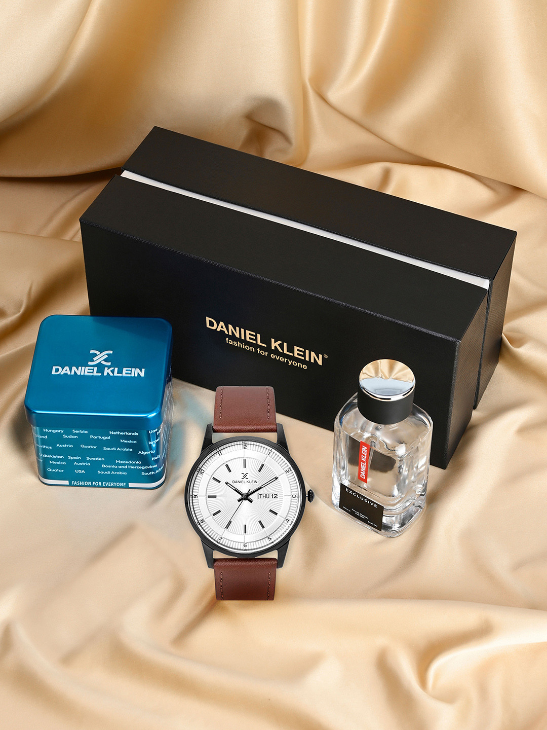 Daniel Klein Men Watch Gift Set