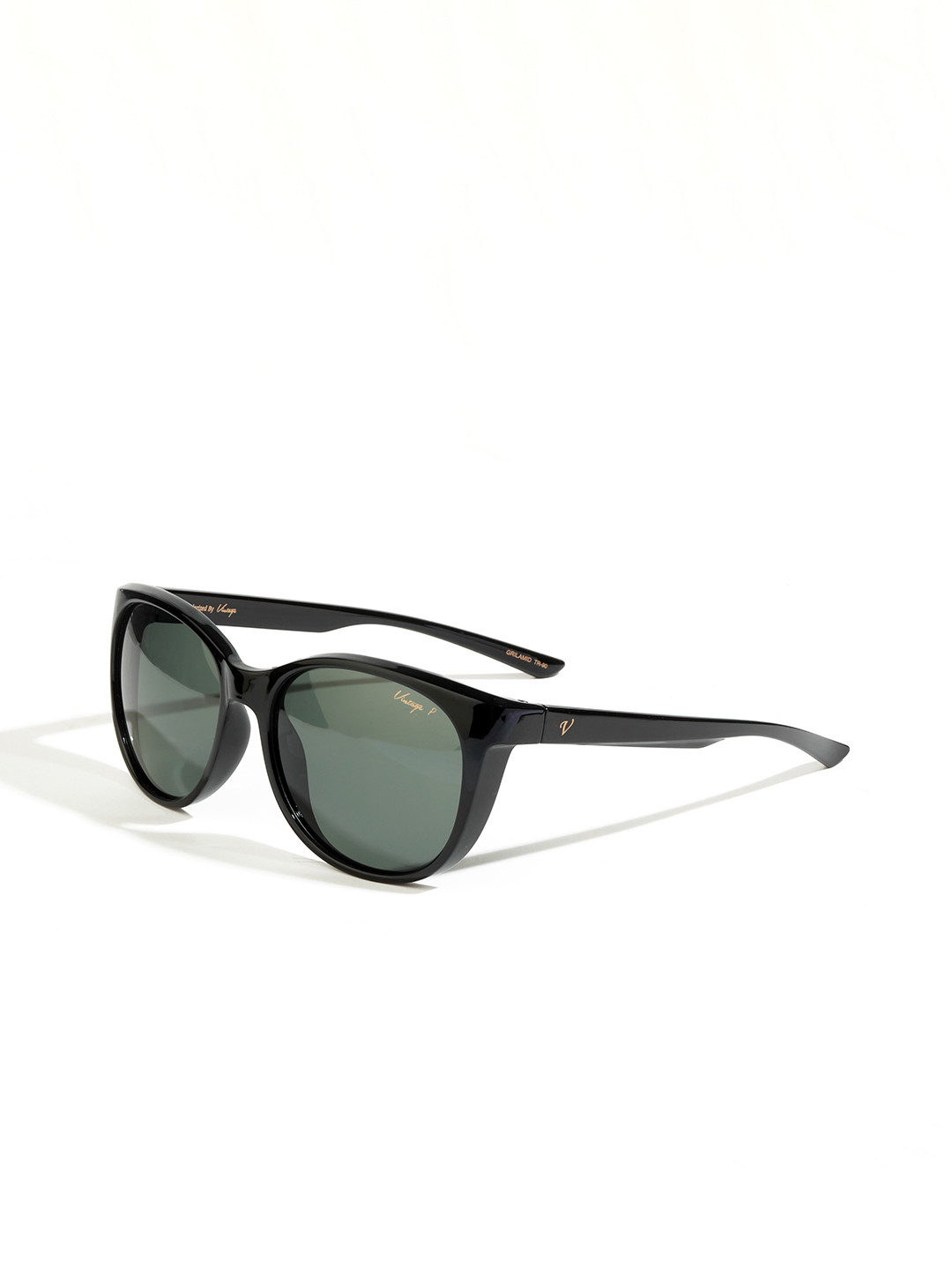 Vintage Women Oval Sunglasses with Polarised and UV Protected Lens Holy Col 124