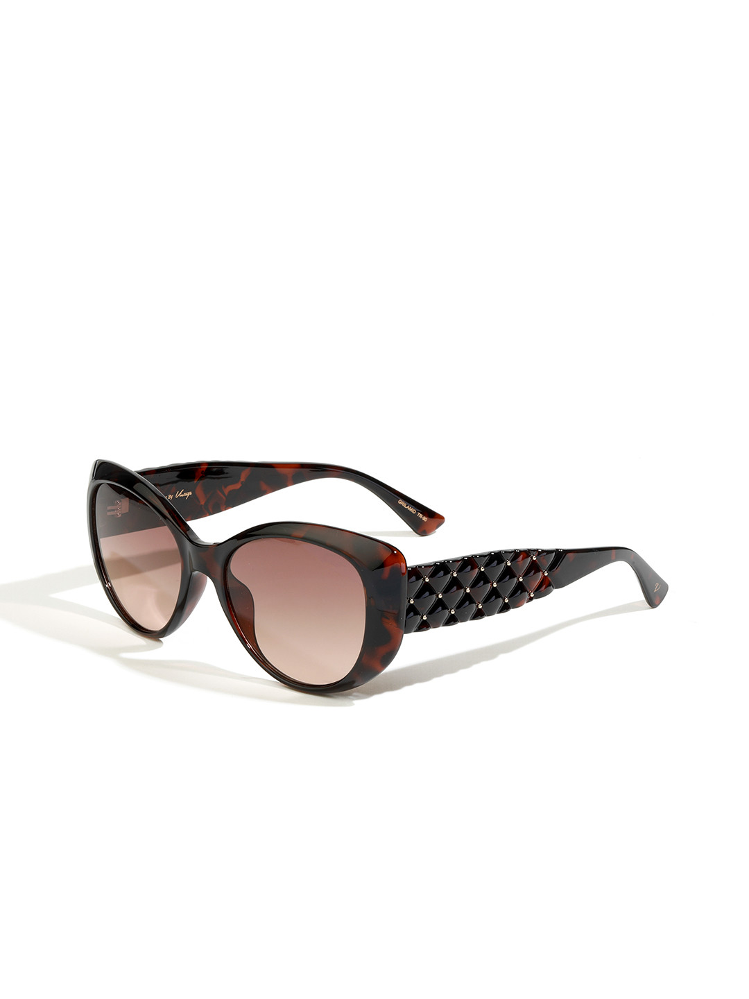 Vintage Women Cateye Sunglasses with UV Protected Lens Calm Col 132