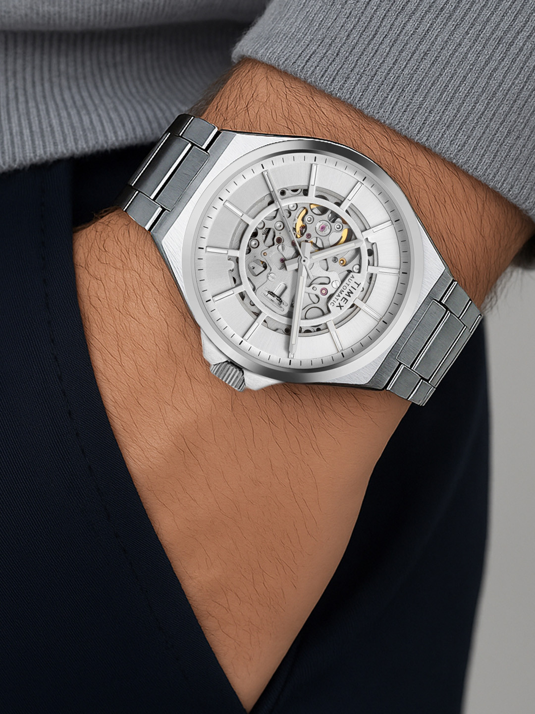 Timex Automatic  Dial Men Watch - TWEG290SMU01