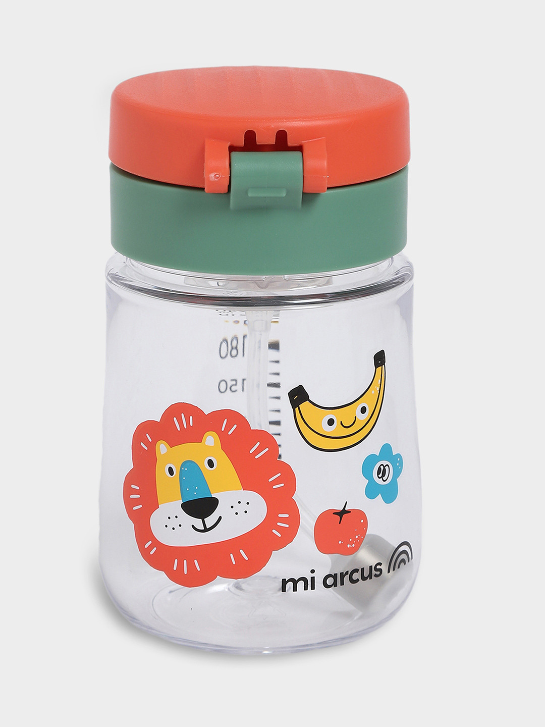 MiArcus Duo DLX Multi Conversational Plastic Double Wall Vacuum Sipper - 240ml