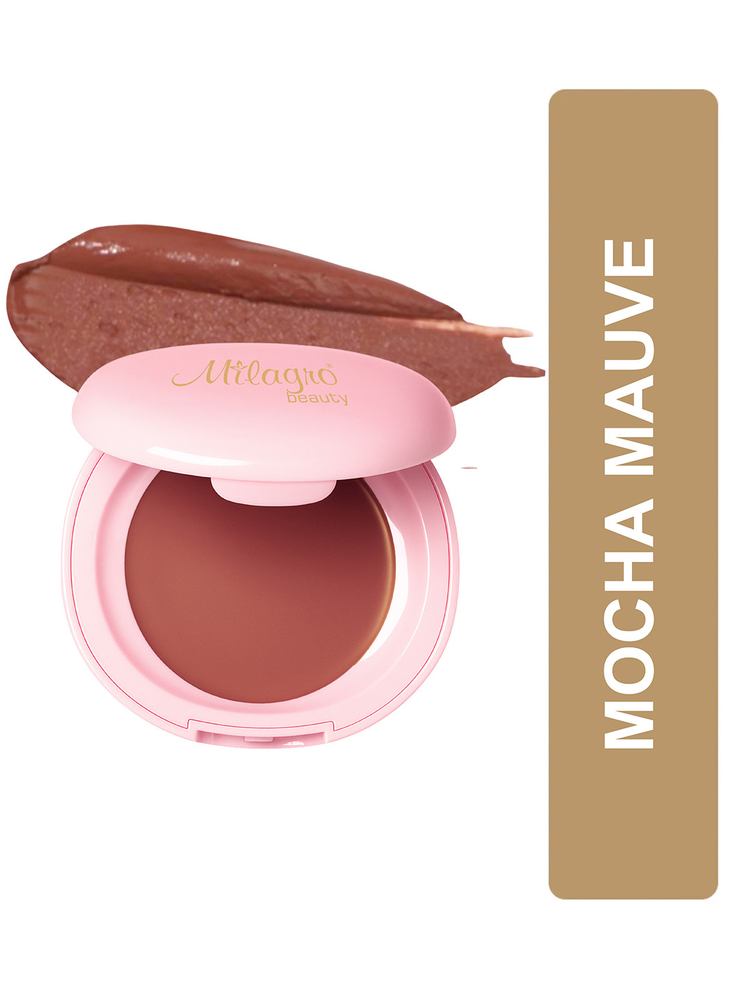 Milagro beauty Gula-Bae Cream Blush with Rosemary & Vitamin E - Mocha Mauve