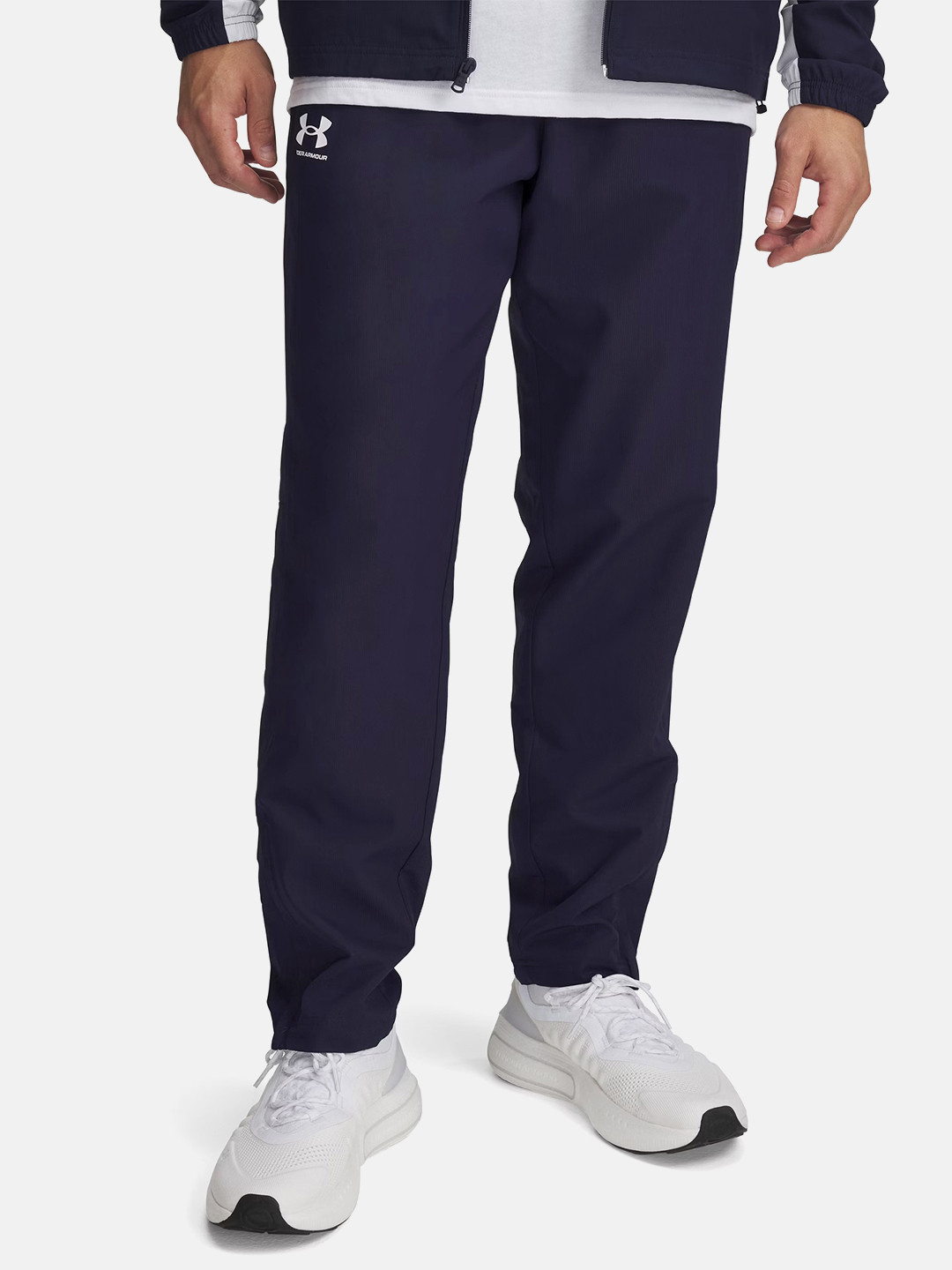 UNDER ARMOUR Men Mid-Rise Storm Technology Regular Fit Windbreaker Track Pants