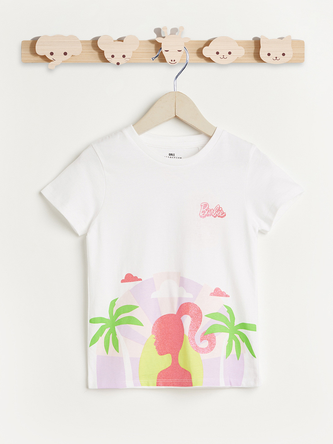 Juniors by Babyshop Girls Barbie Printed Applique T-shirt