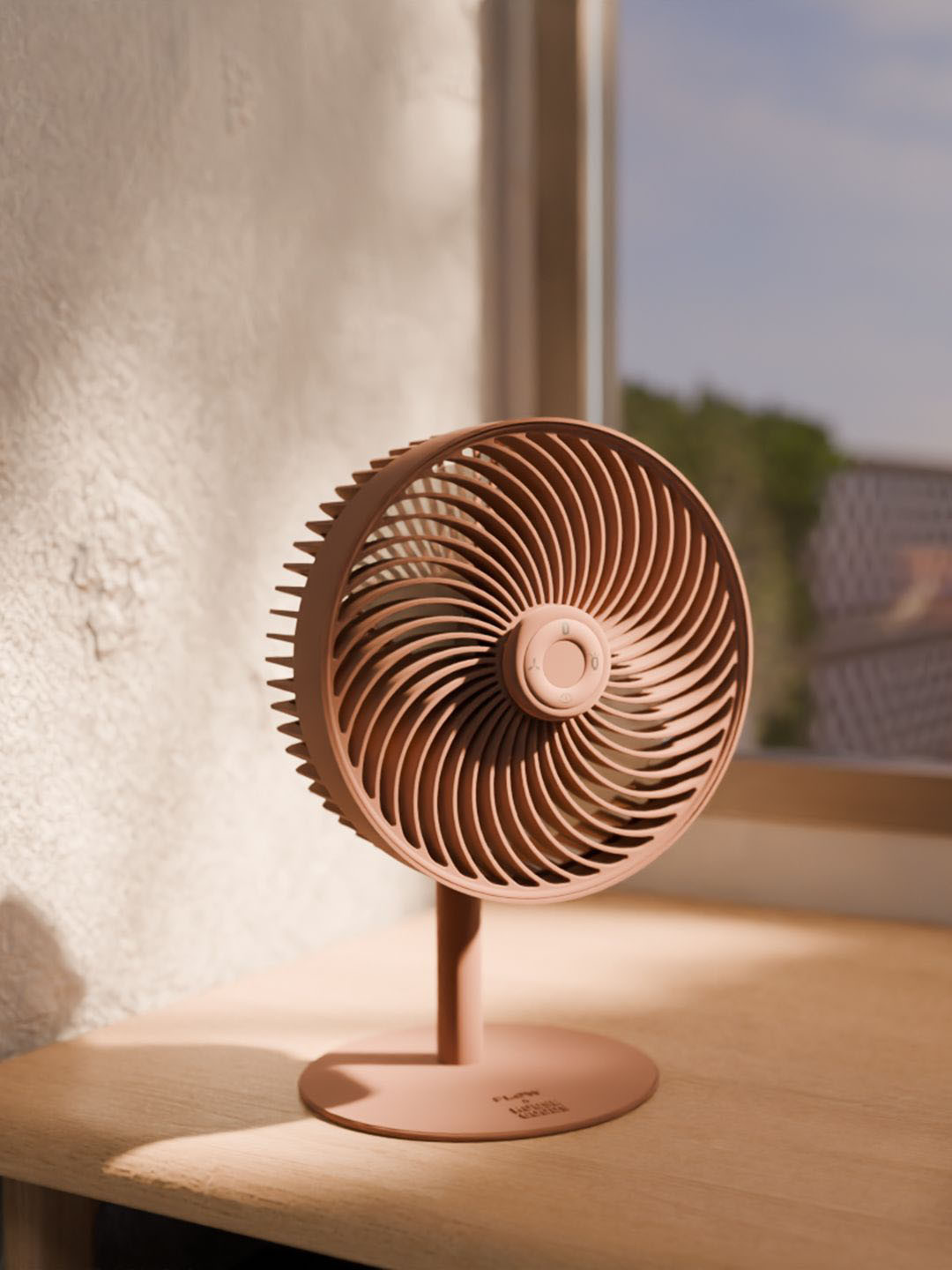 HOUSEGOODS FLOW Rechargeable High-Speed Cordless Table Fan