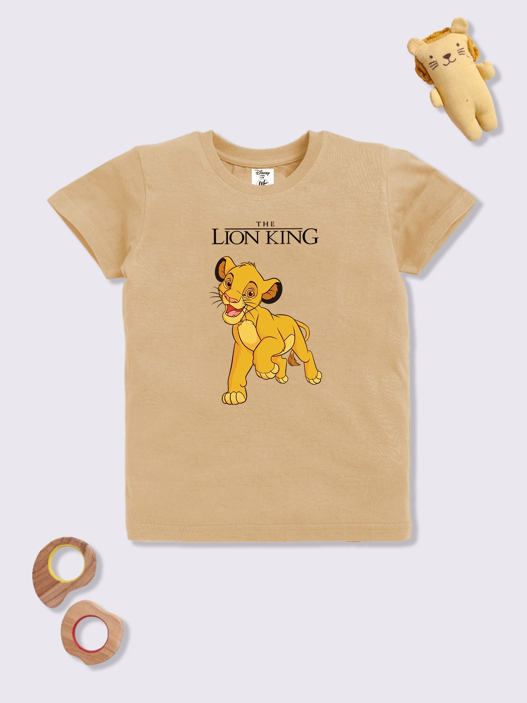 YK Disney Boys The Lion King Printed T-shirt