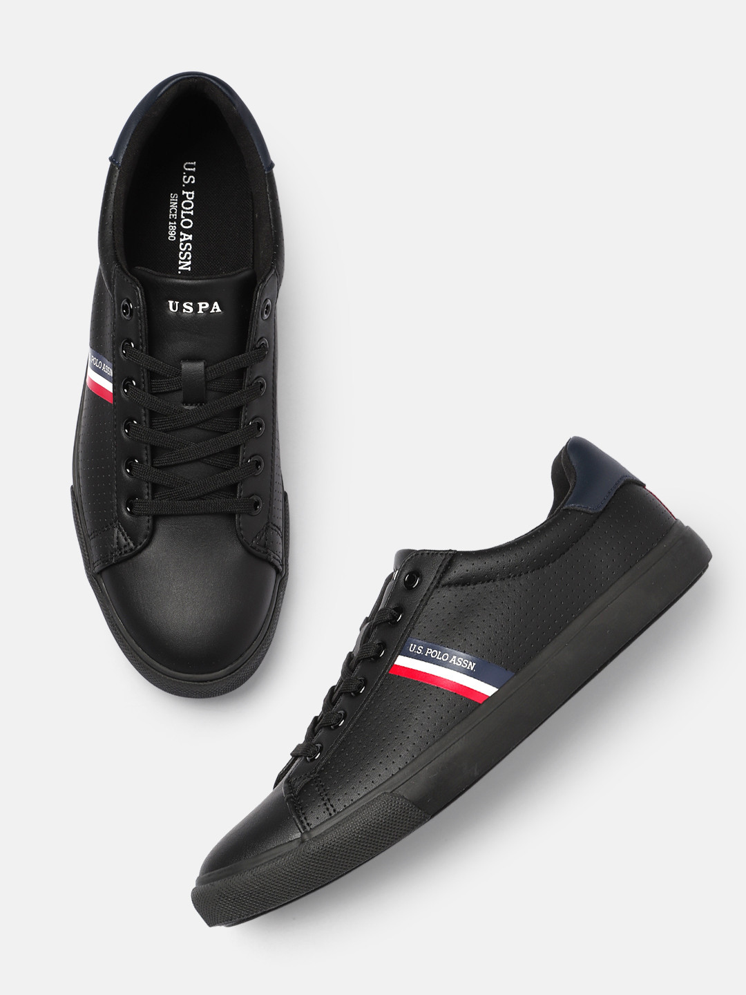 U.S. Polo Assn. Men Textured Sneakers