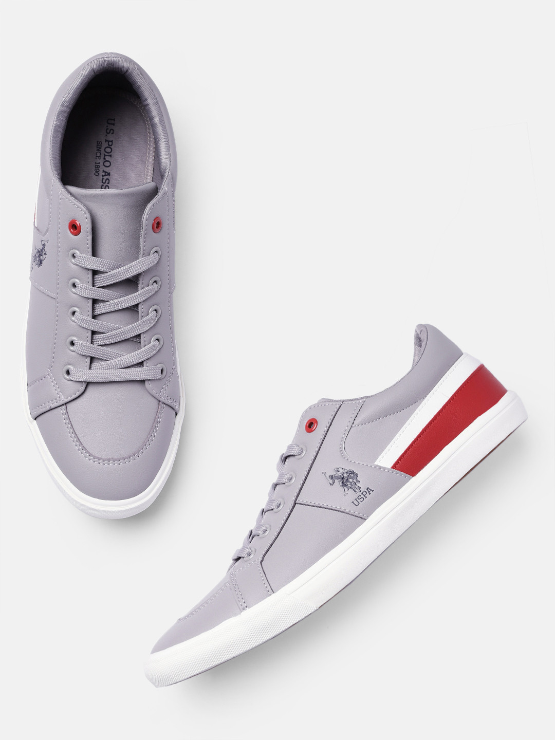 U.S. Polo Assn. Men CLARKIN 7.0 Colourblocked Sneakers