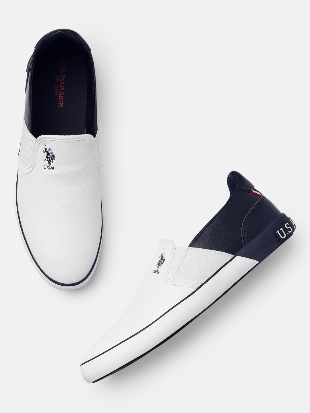 U.S. Polo Assn. Men LANAP 2.0 Colourblocked Sneakers