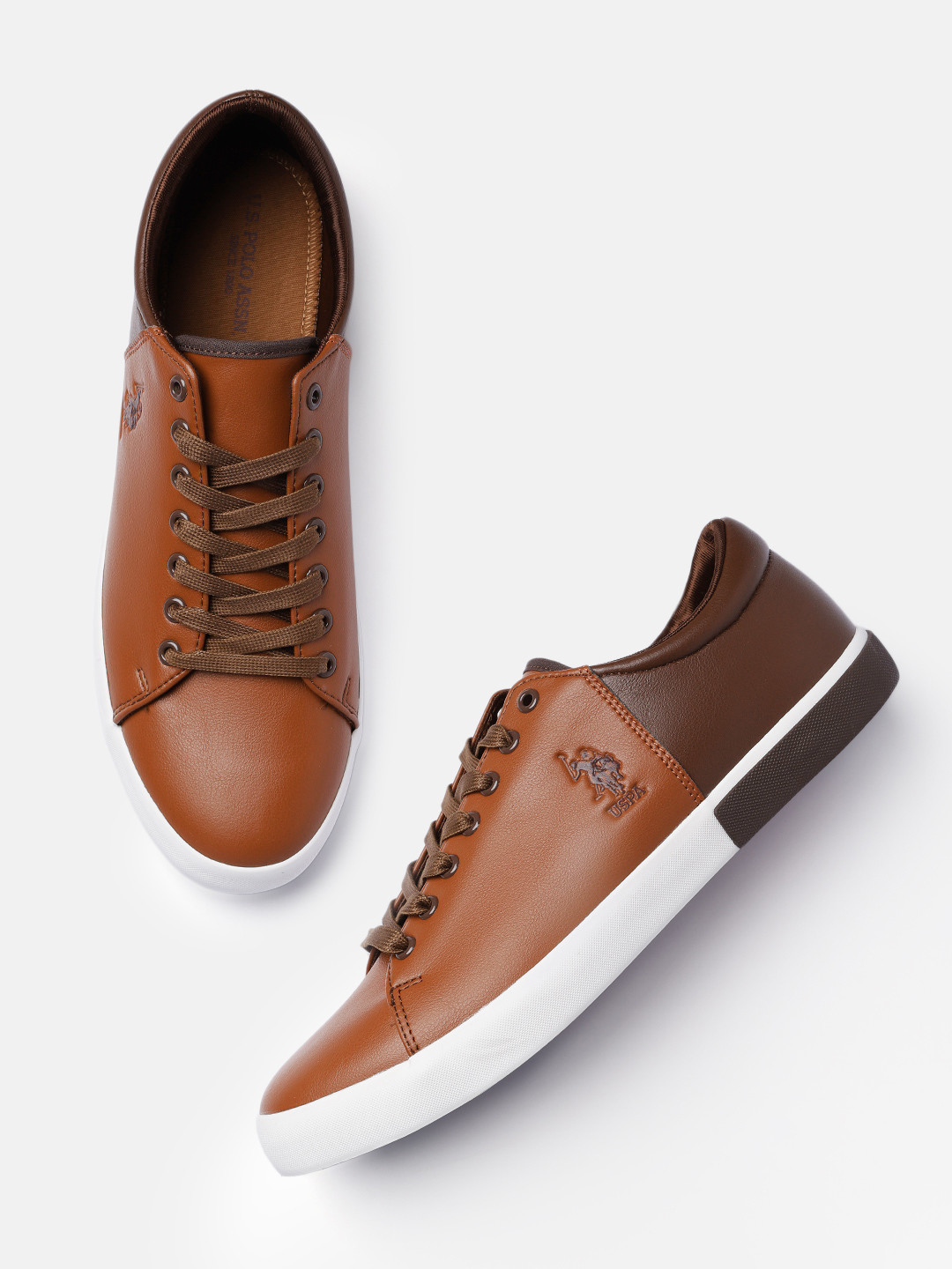 U.S. Polo Assn. Men PANAL 3.0 Colourblocked Sneakers