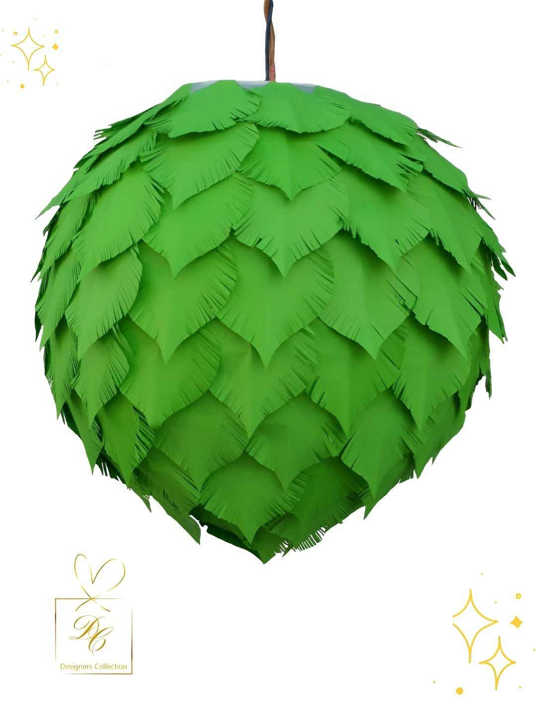 Designers Collection Green Traditional Ceiling Lamp