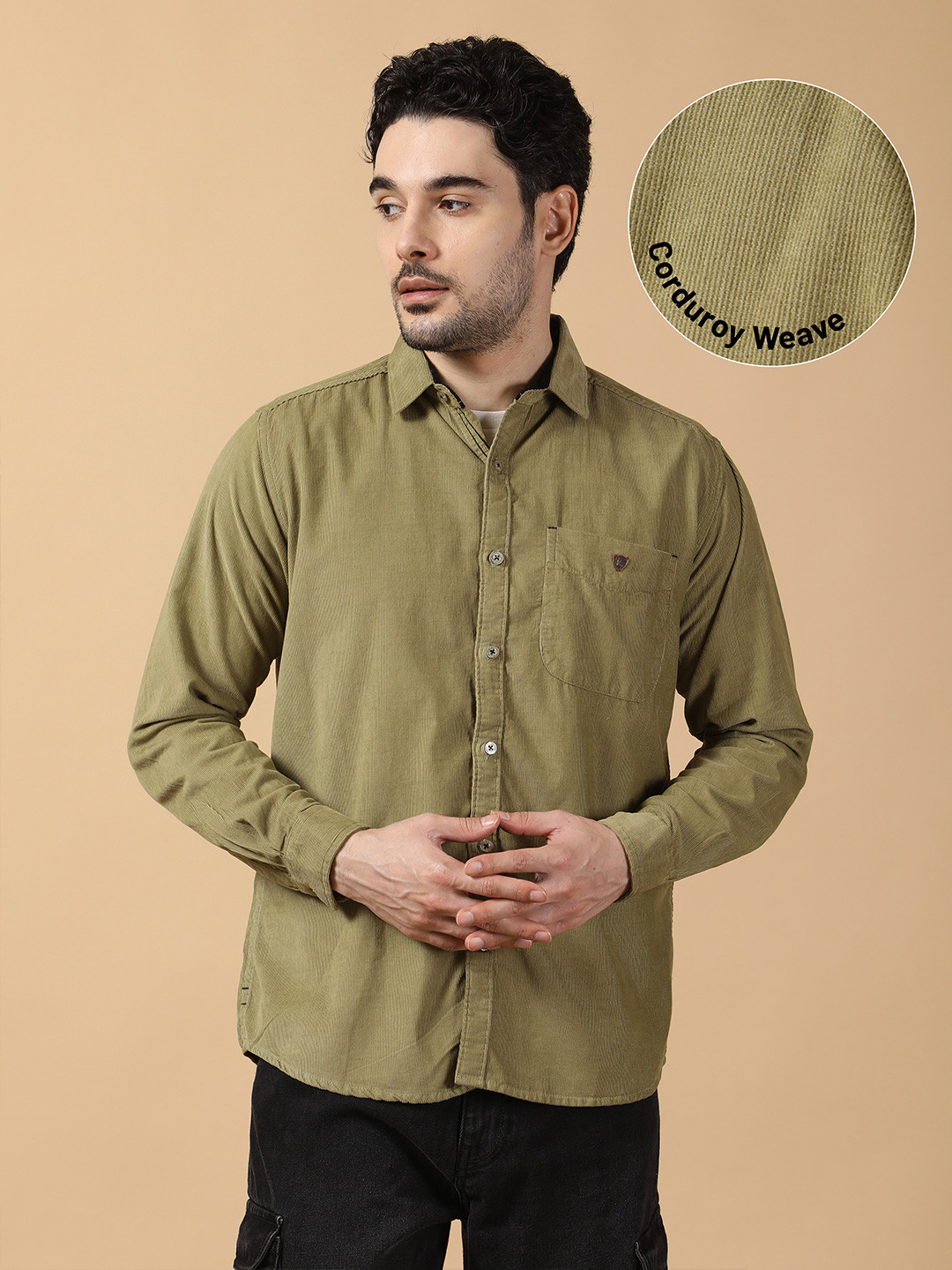 Kuons Avenue Smart Spread Collar Shirt